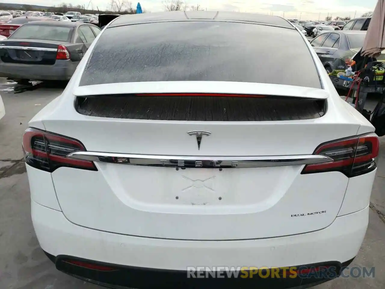 6 Фотография поврежденного автомобиля 5YJXCAE20LF250253 TESLA MODEL X 2020