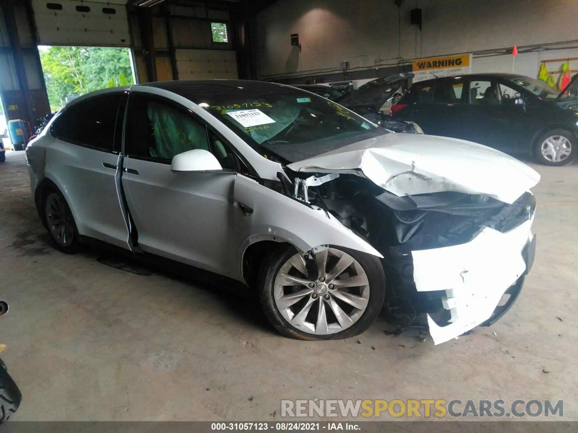 1 Photograph of a damaged car 5YJXCAE20LF301346 TESLA MODEL X 2020