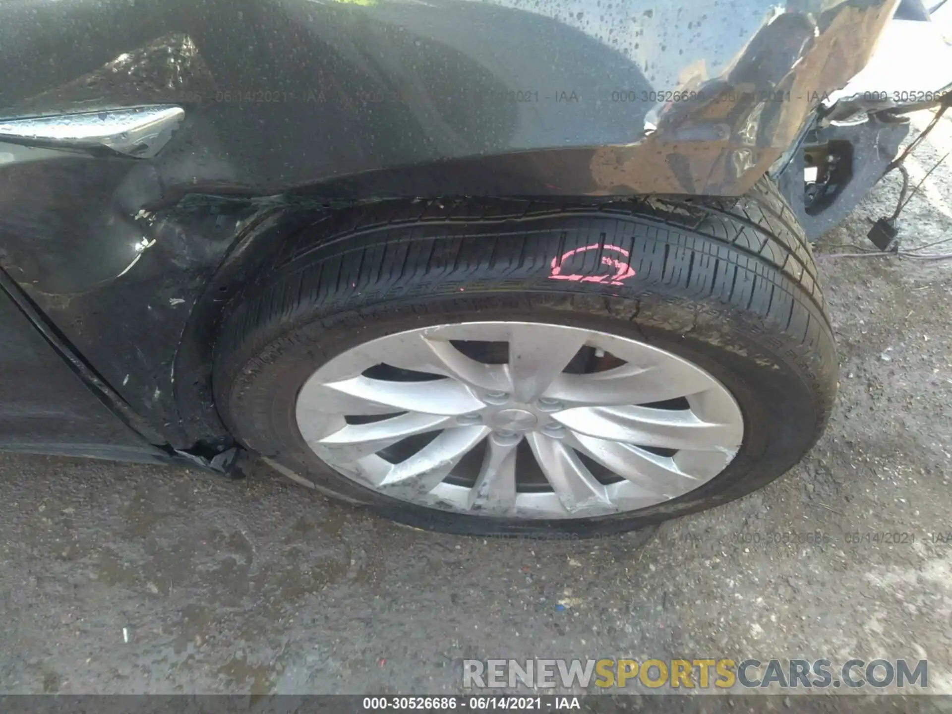 13 Photograph of a damaged car 5YJXCAE20LF302819 TESLA MODEL X 2020