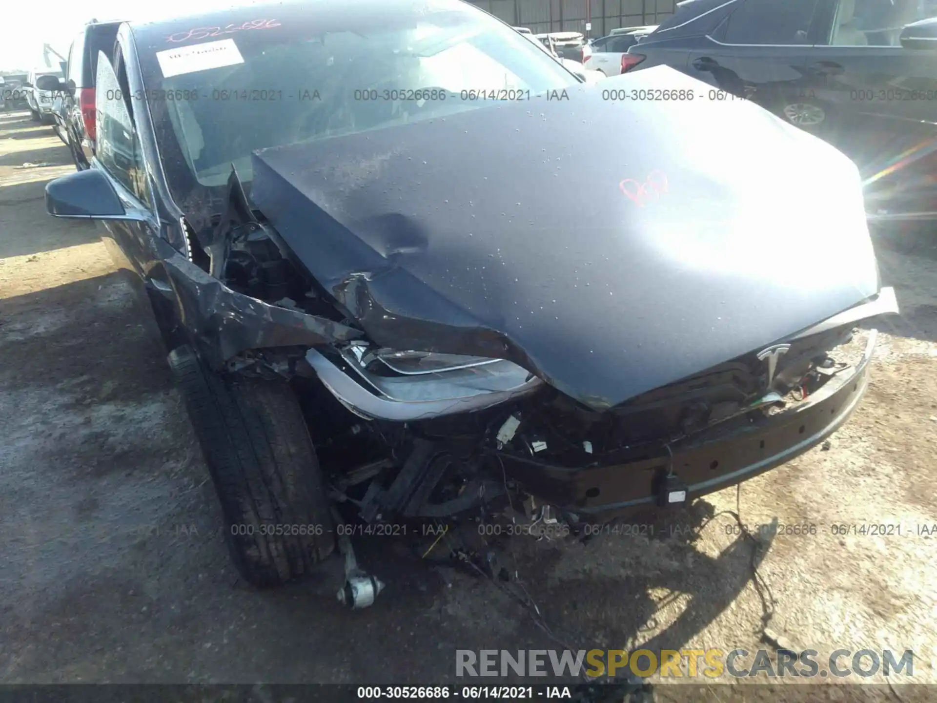 6 Photograph of a damaged car 5YJXCAE20LF302819 TESLA MODEL X 2020