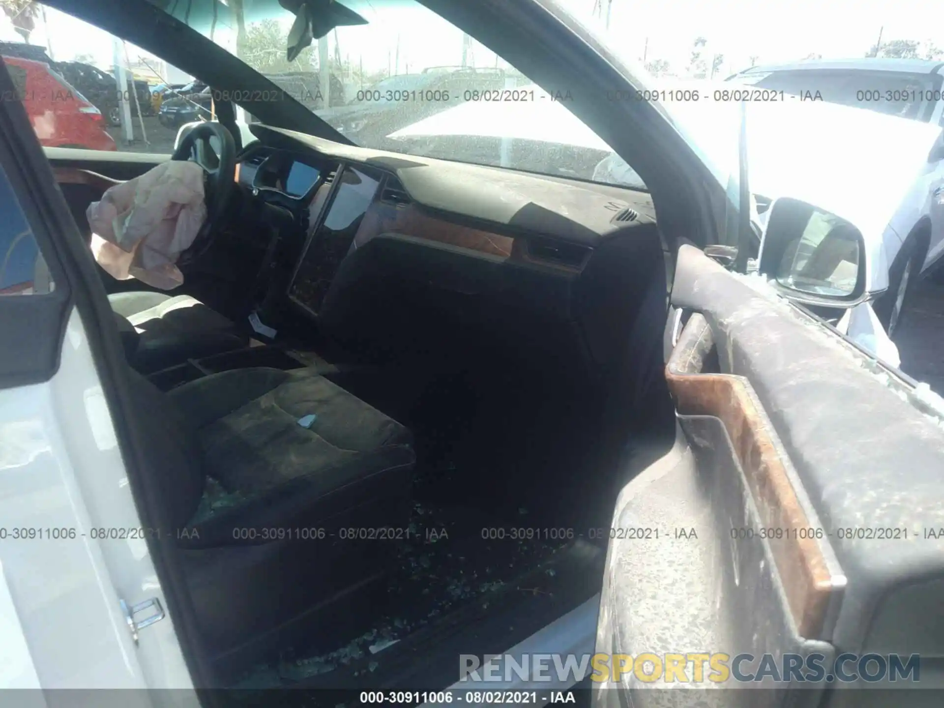 5 Photograph of a damaged car 5YJXCAE21LF235891 TESLA MODEL X 2020