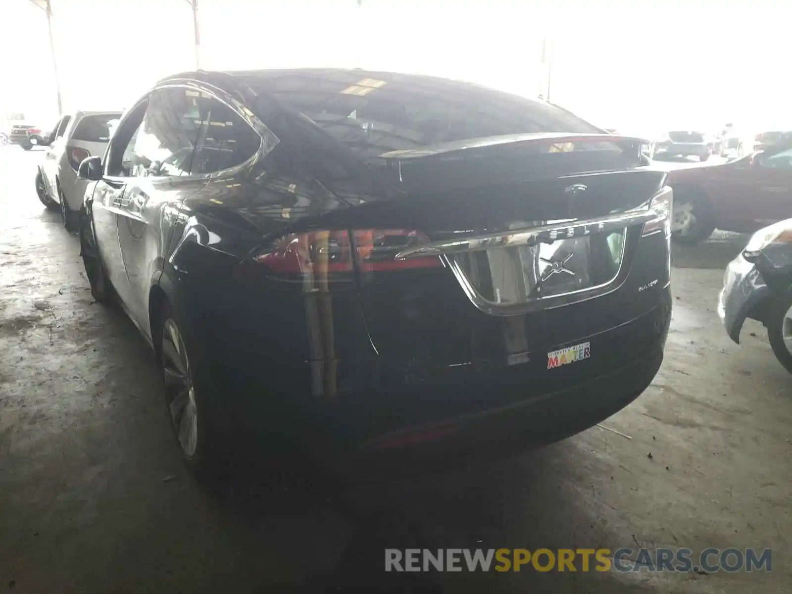 3 Photograph of a damaged car 5YJXCAE23LF272098 TESLA MODEL X 2020