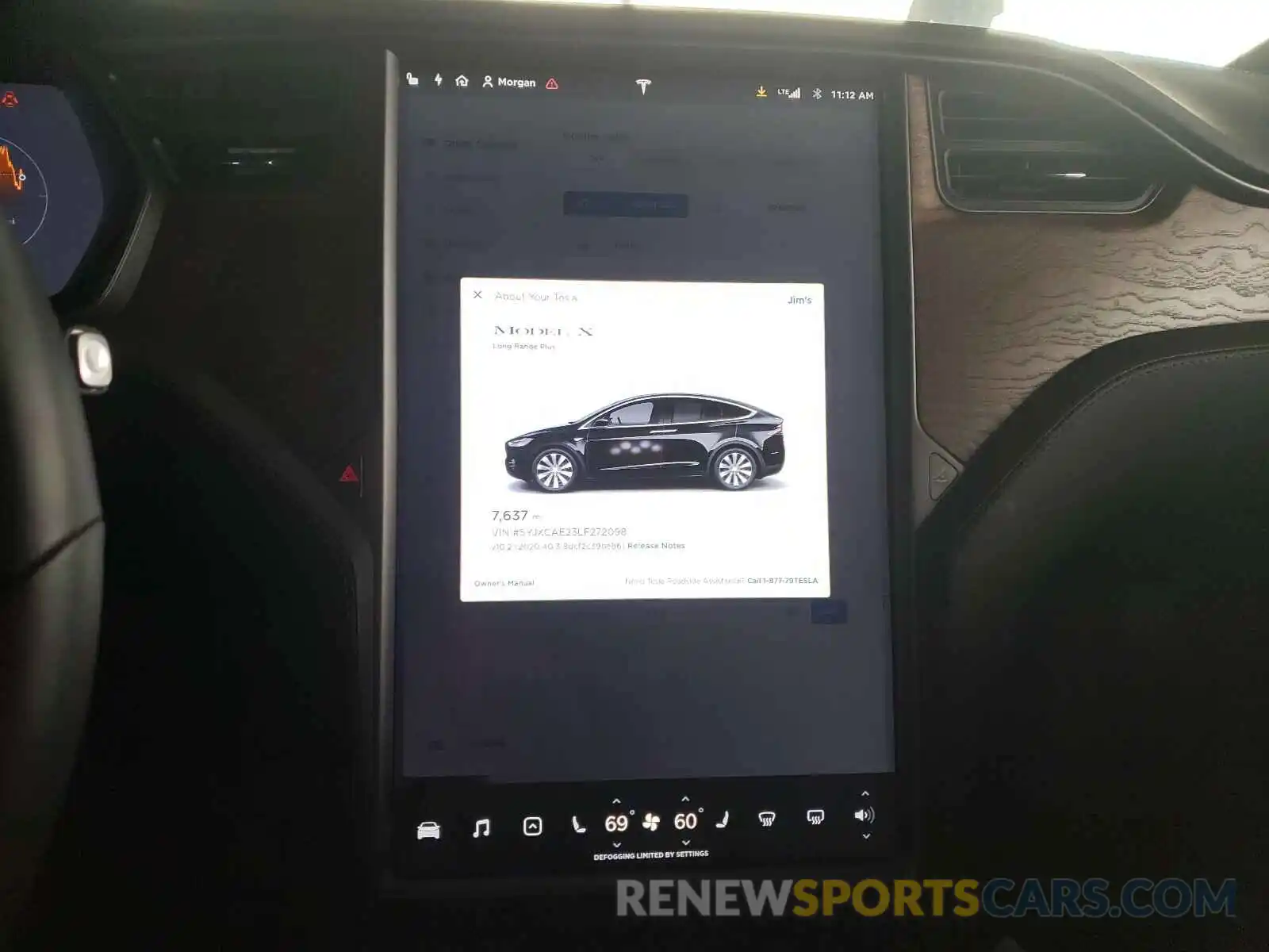 9 Photograph of a damaged car 5YJXCAE23LF272098 TESLA MODEL X 2020