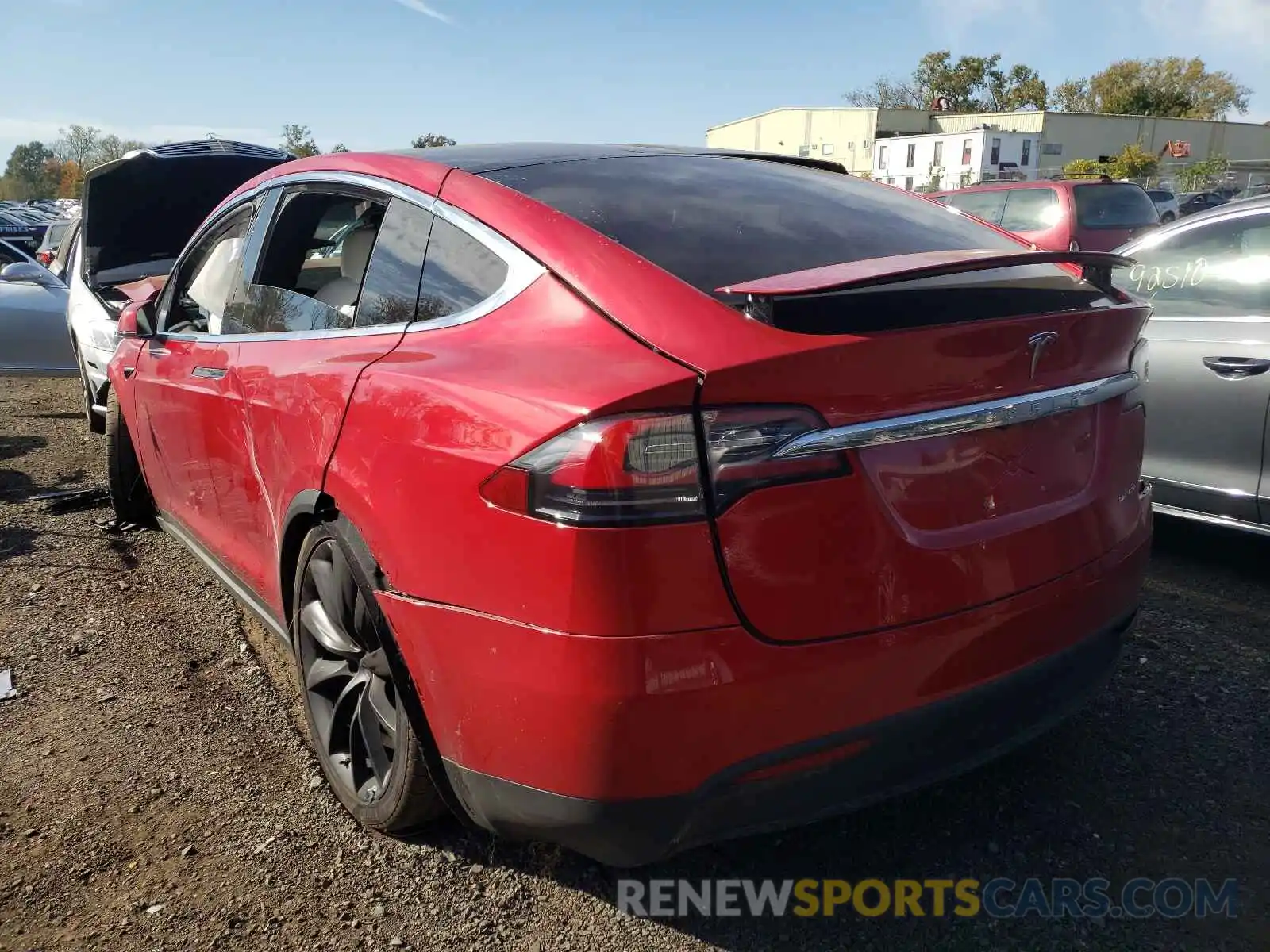 3 Photograph of a damaged car 5YJXCAE24LF286480 TESLA MODEL X 2020