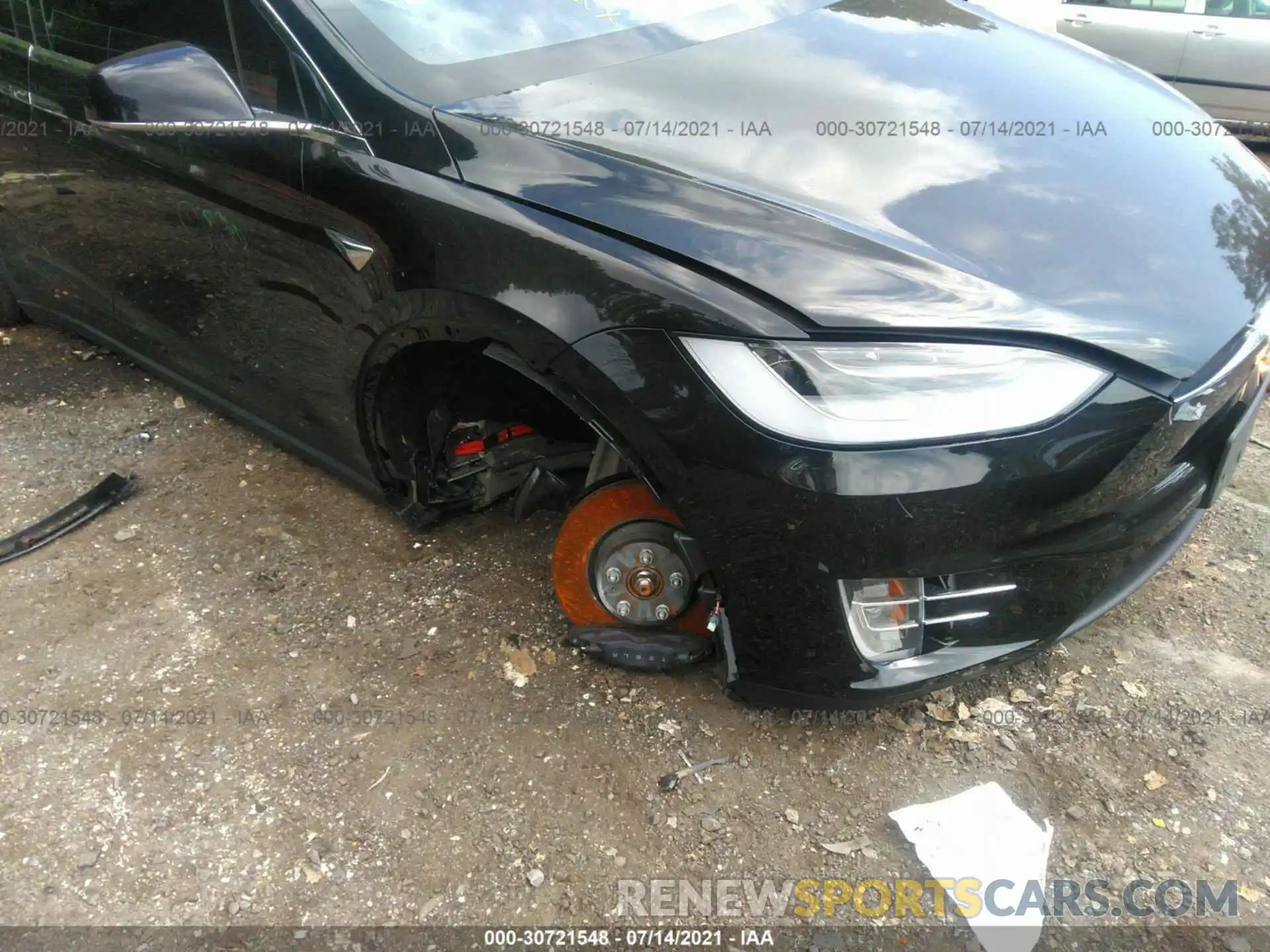 6 Photograph of a damaged car 5YJXCAE25LF271776 TESLA MODEL X 2020