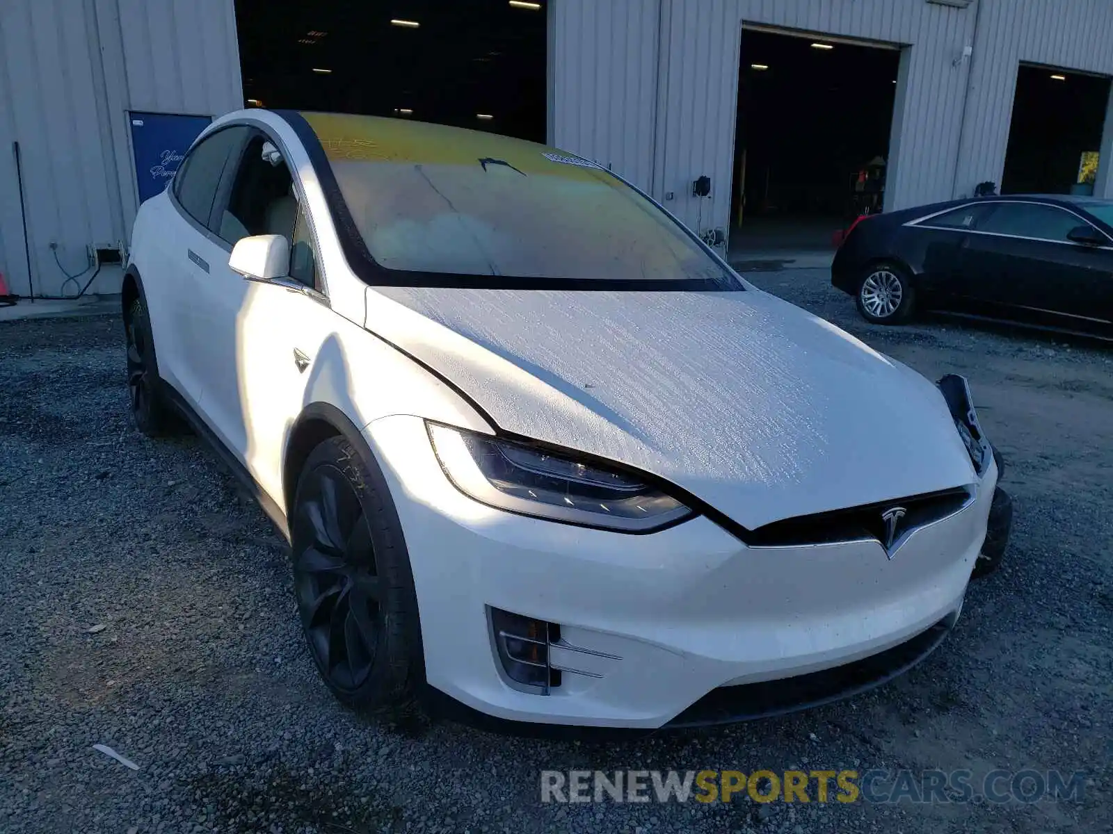 1 Photograph of a damaged car 5YJXCAE26LF298596 TESLA MODEL X 2020