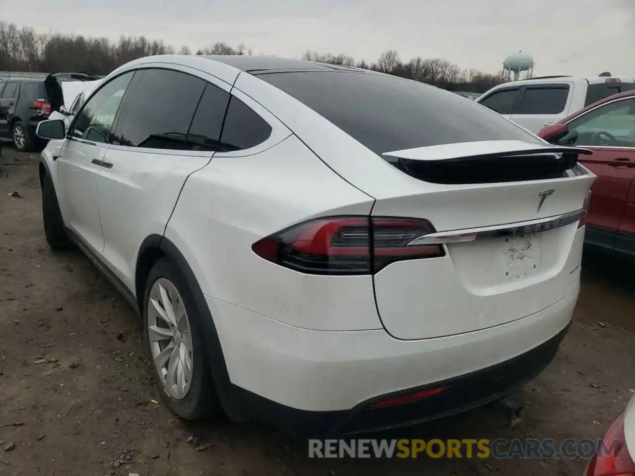 3 Photograph of a damaged car 5YJXCAE27LF238696 TESLA MODEL X 2020