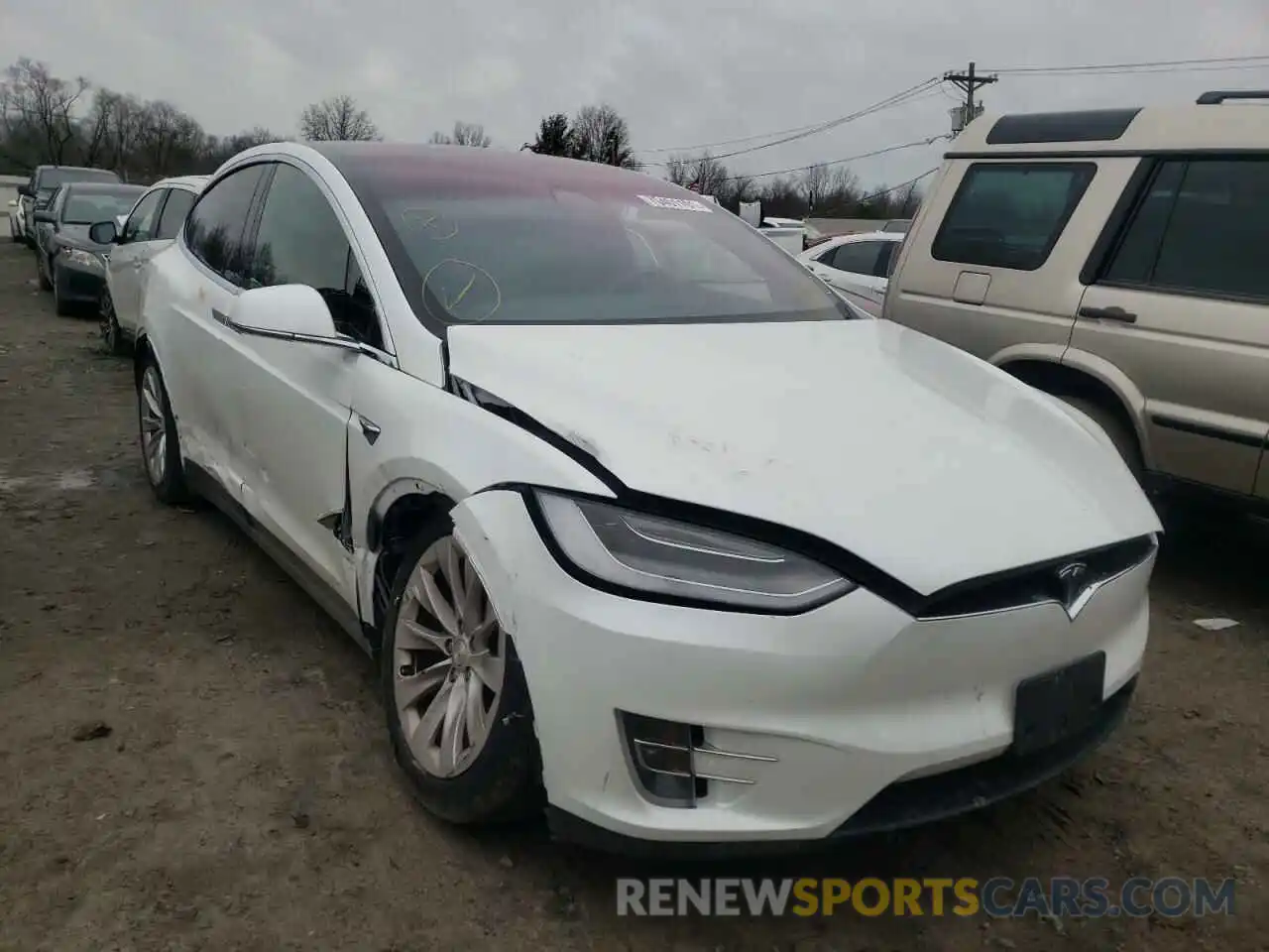 9 Photograph of a damaged car 5YJXCAE27LF238696 TESLA MODEL X 2020