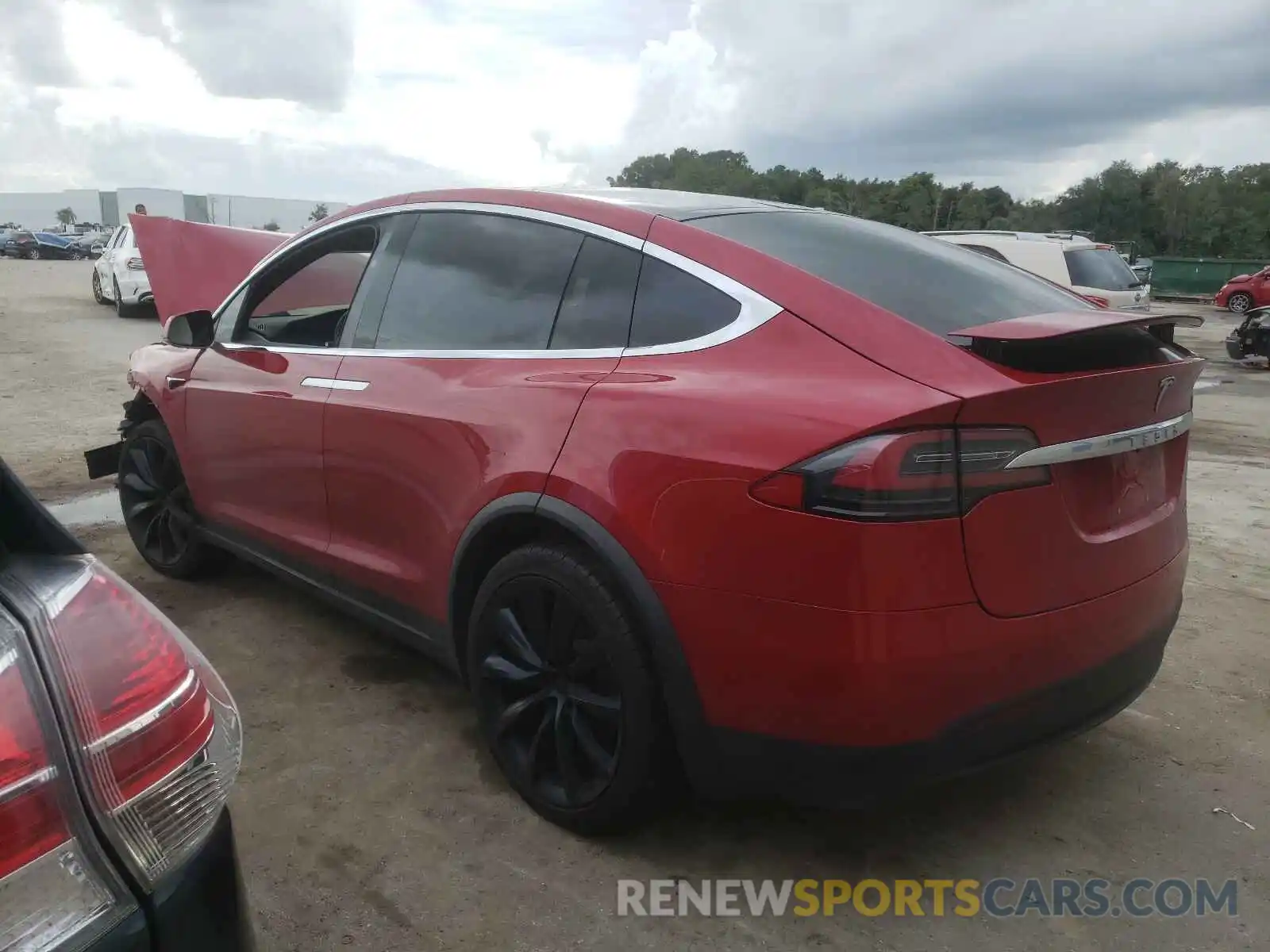 3 Photograph of a damaged car 5YJXCAE27LF250329 TESLA MODEL X 2020