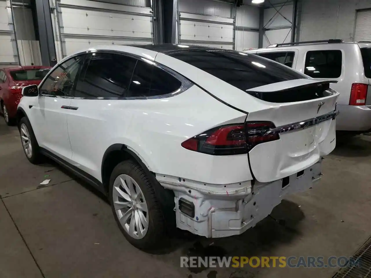 3 Photograph of a damaged car 5YJXCAE28LF263896 TESLA MODEL X 2020