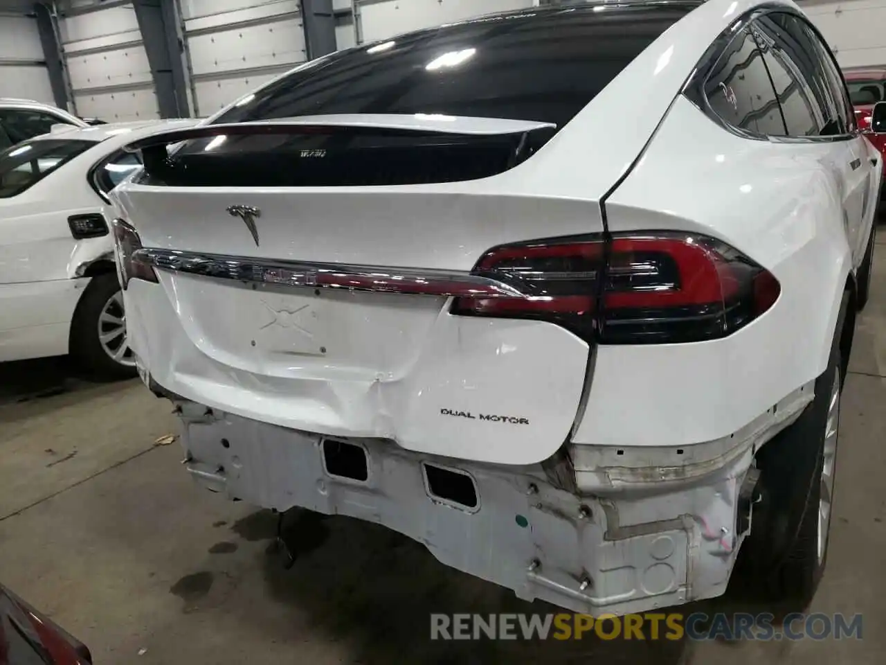 9 Photograph of a damaged car 5YJXCAE28LF263896 TESLA MODEL X 2020