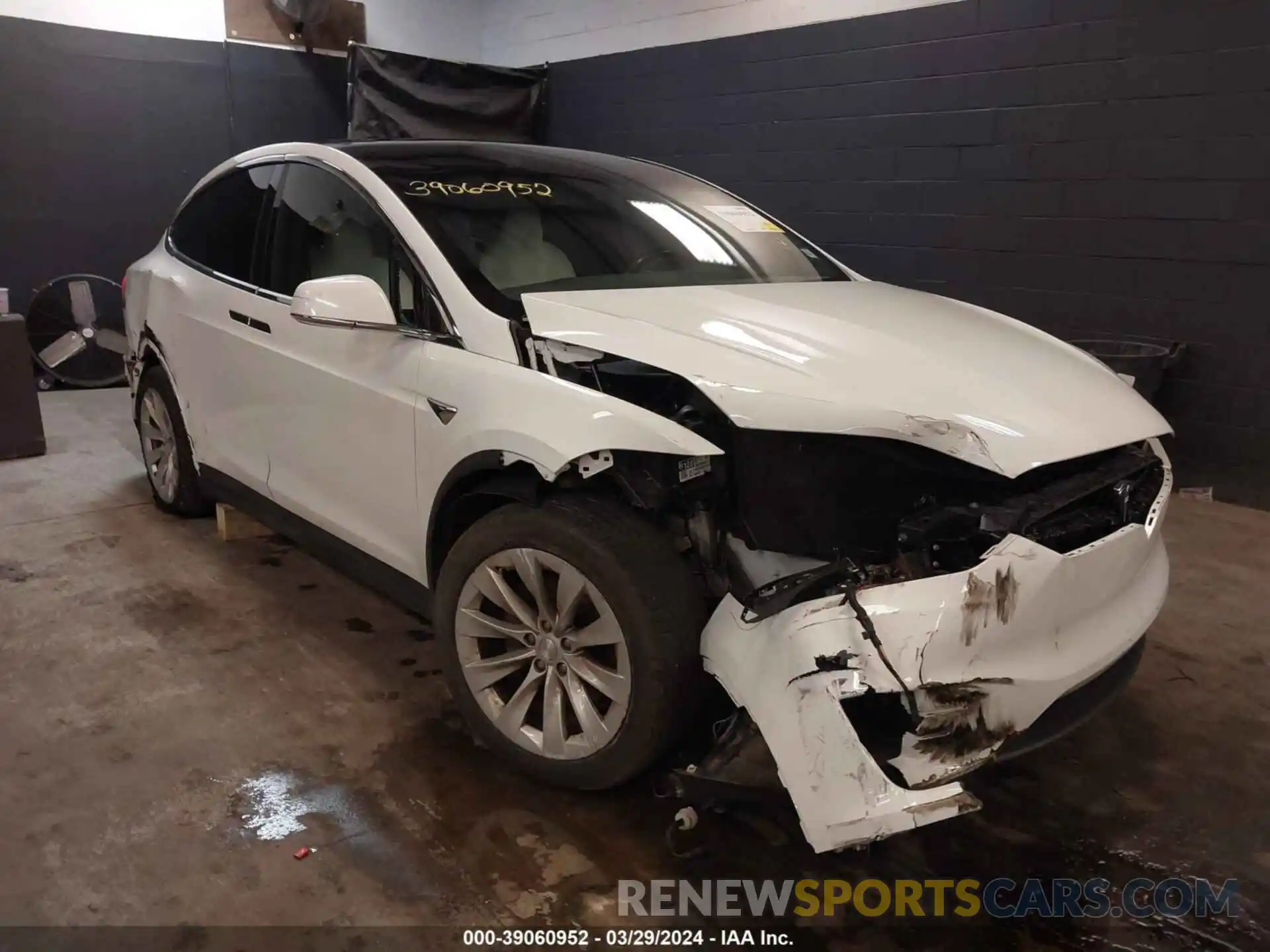 1 Photograph of a damaged car 5YJXCAE28LF297658 TESLA MODEL X 2020