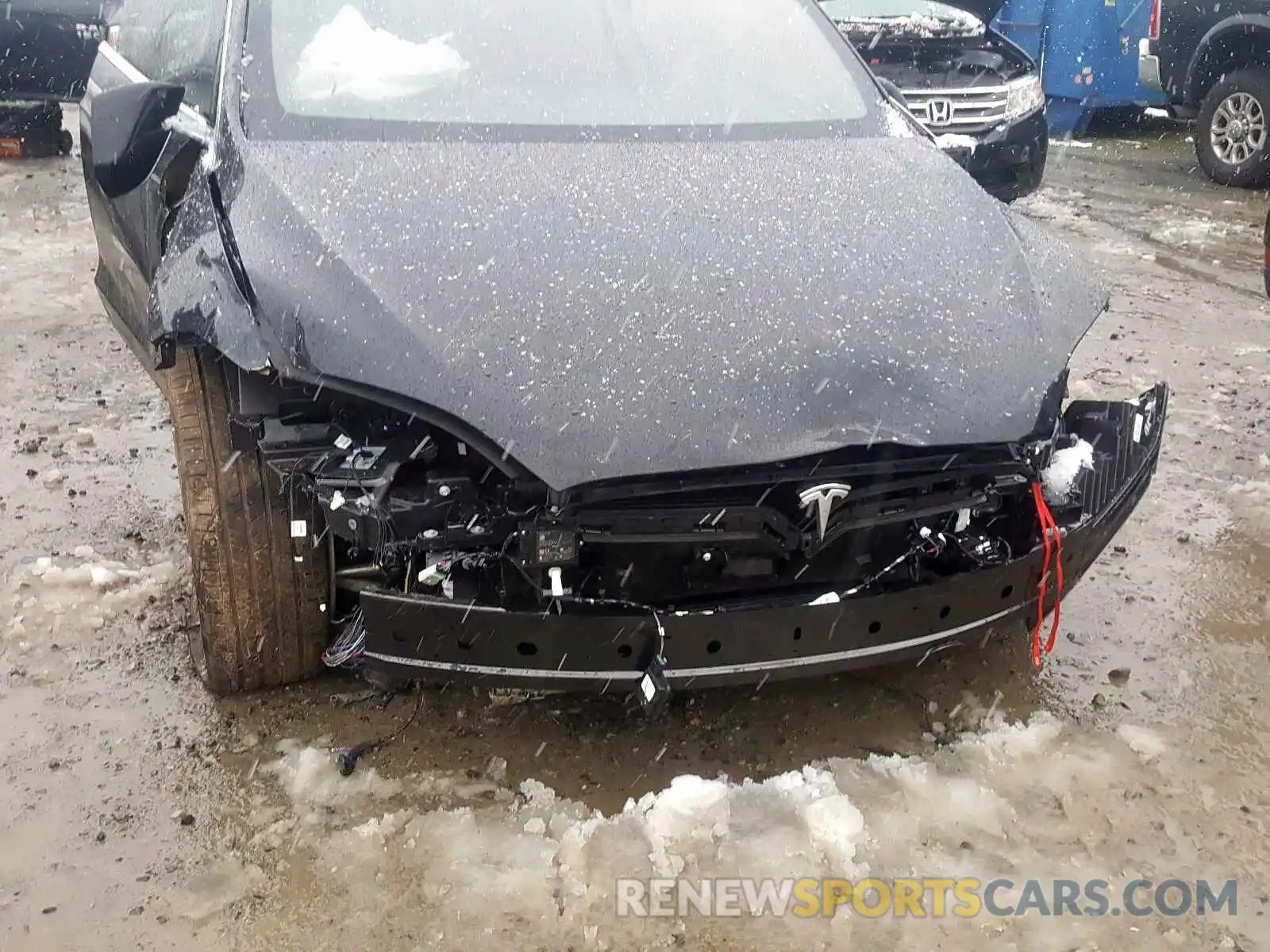 9 Photograph of a damaged car 5YJXCAE29LF231040 TESLA MODEL X 2020