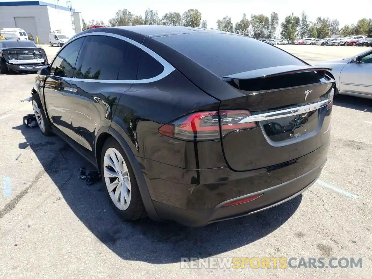 3 Photograph of a damaged car 5YJXCAE29LF240904 TESLA MODEL X 2020