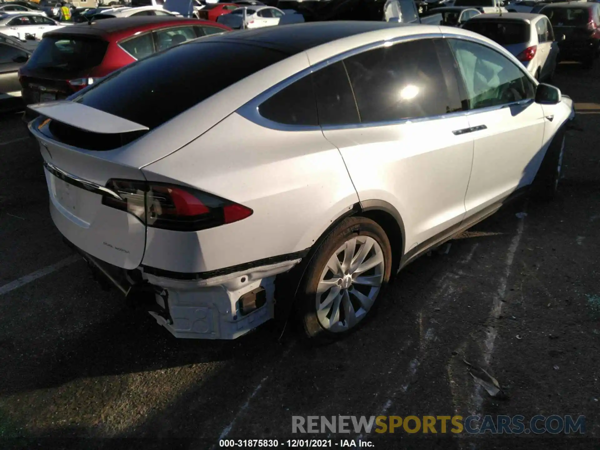 4 Photograph of a damaged car 5YJXCAE29LF249313 TESLA MODEL X 2020