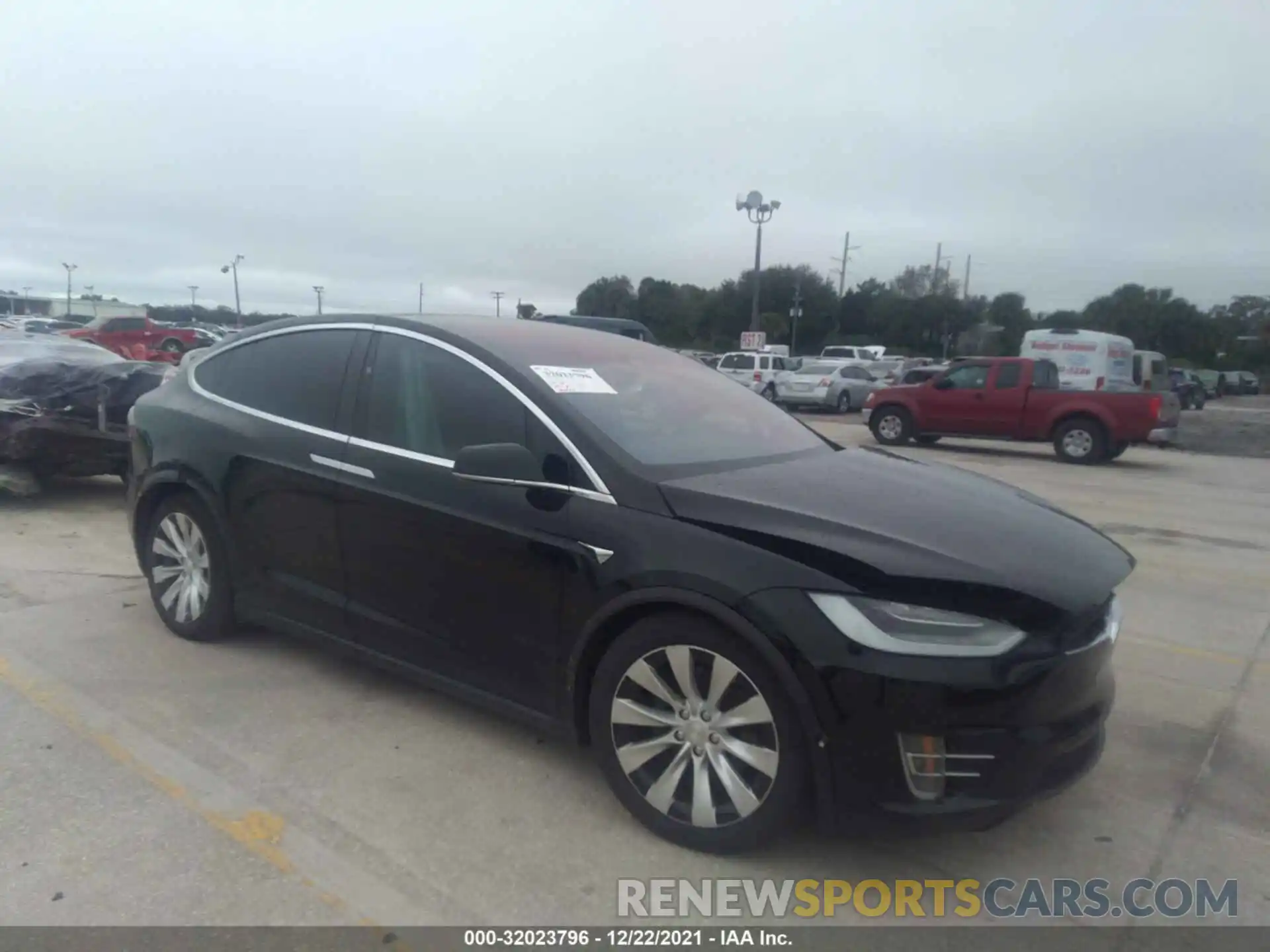 1 Photograph of a damaged car 5YJXCAE29LF260814 TESLA MODEL X 2020