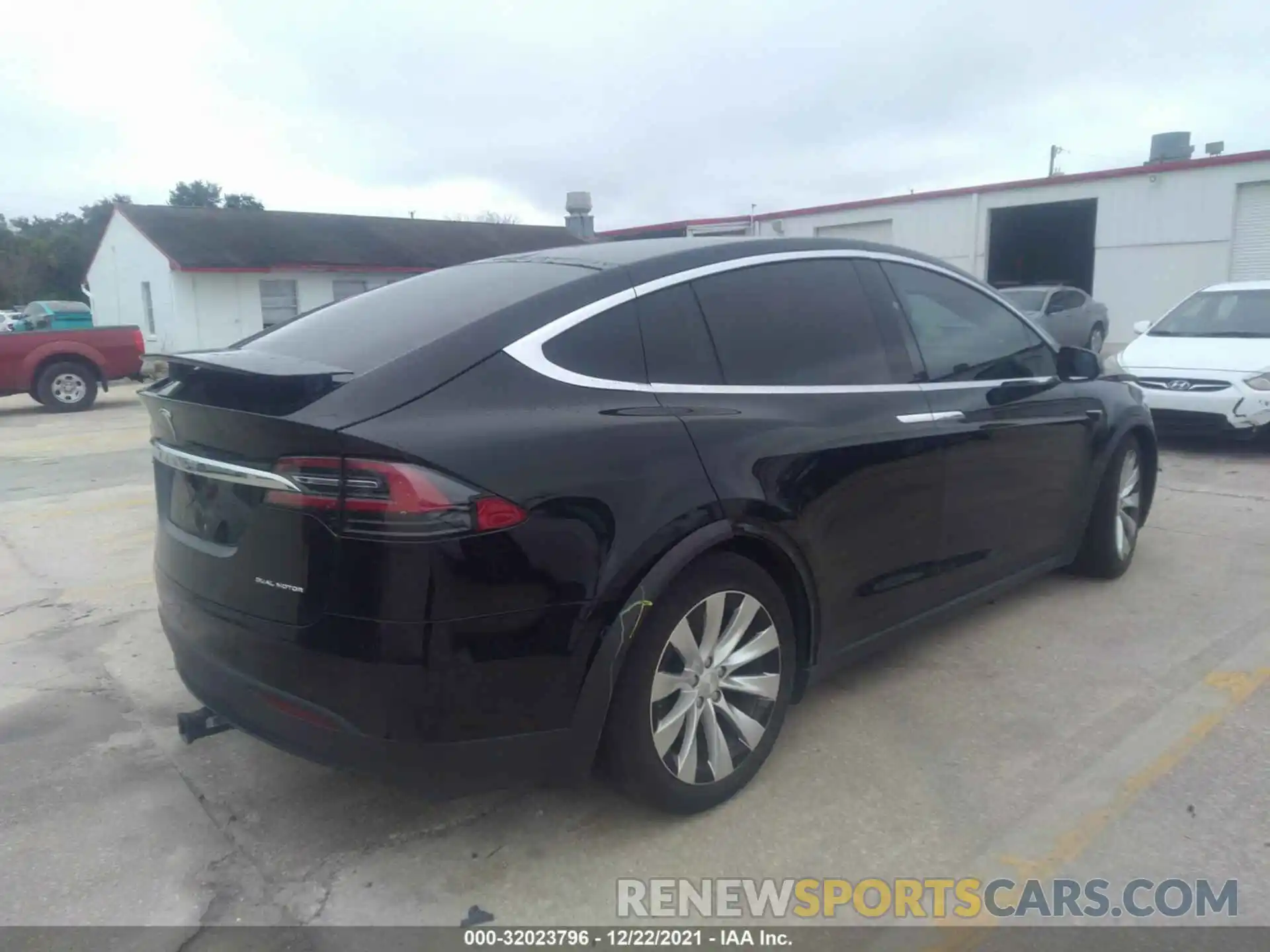 4 Фотография поврежденного автомобиля 5YJXCAE29LF260814 TESLA MODEL X 2020