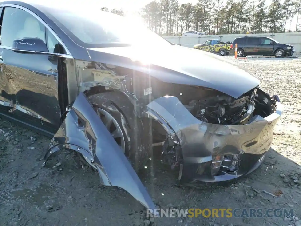 9 Photograph of a damaged car 5YJXCAE40LF273405 TESLA MODEL X 2020