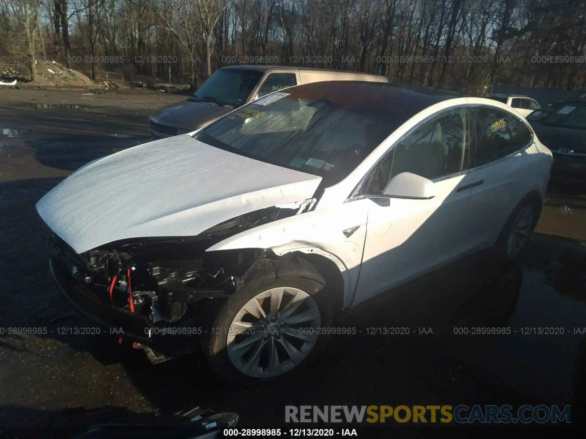 2 Photograph of a damaged car 5YJXCAE41LF230188 TESLA MODEL X 2020