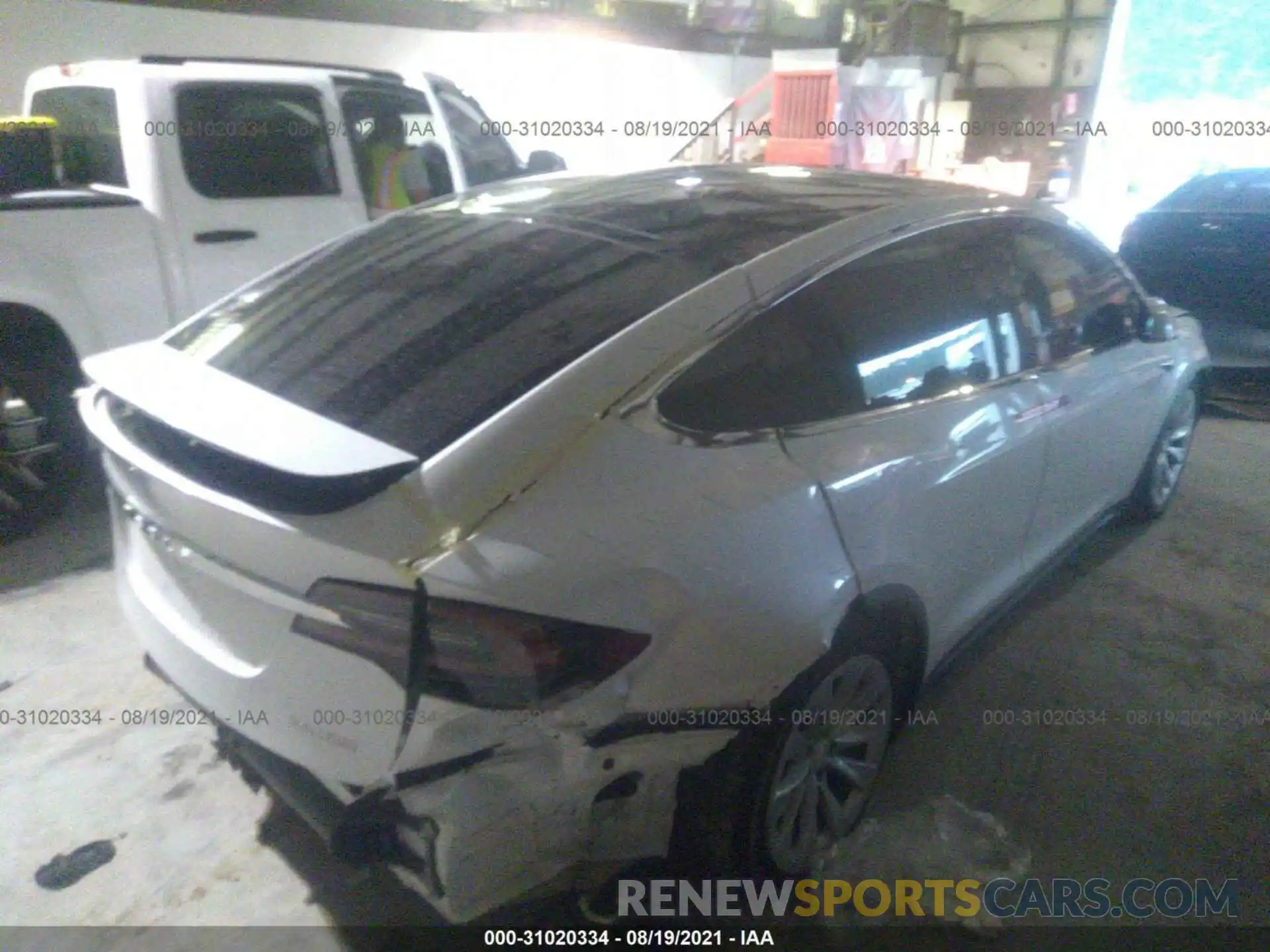 4 Photograph of a damaged car 5YJXCAE42LF239787 TESLA MODEL X 2020