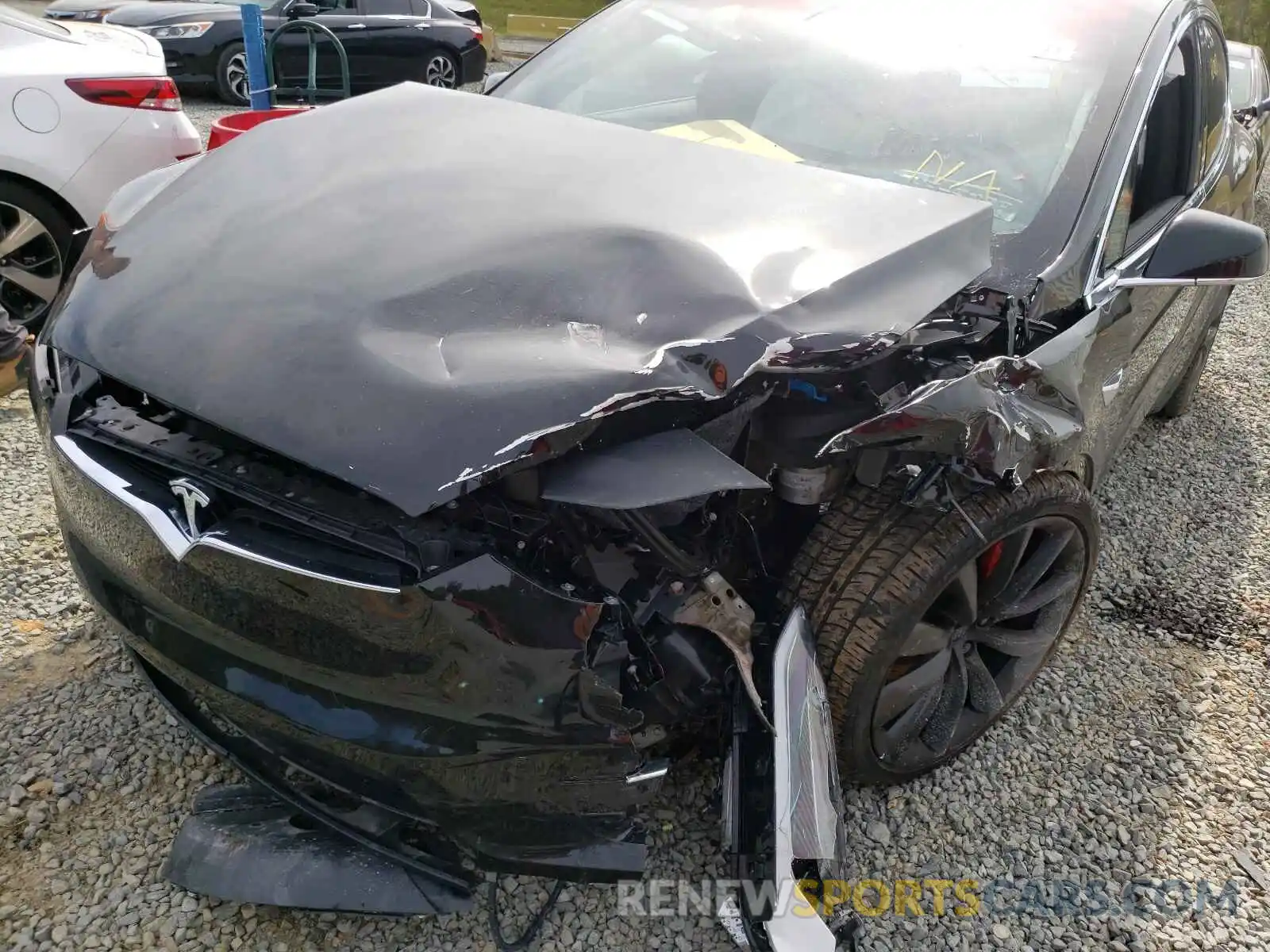 9 Photograph of a damaged car 5YJXCAE45LF298915 TESLA MODEL X 2020