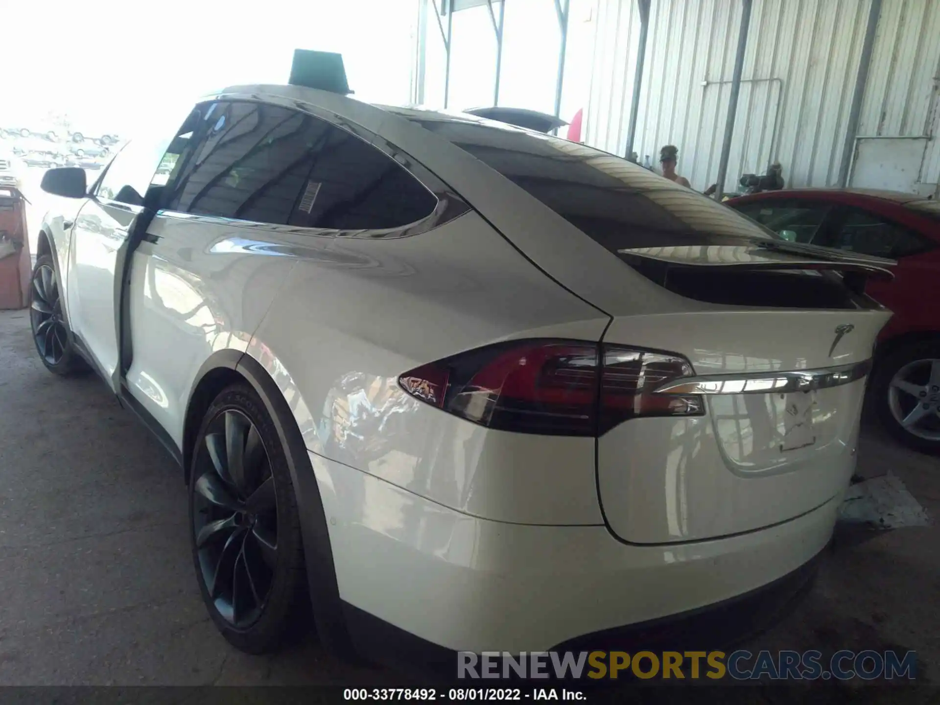 3 Фотография поврежденного автомобиля 5YJXCAE46LF248220 TESLA MODEL X 2020