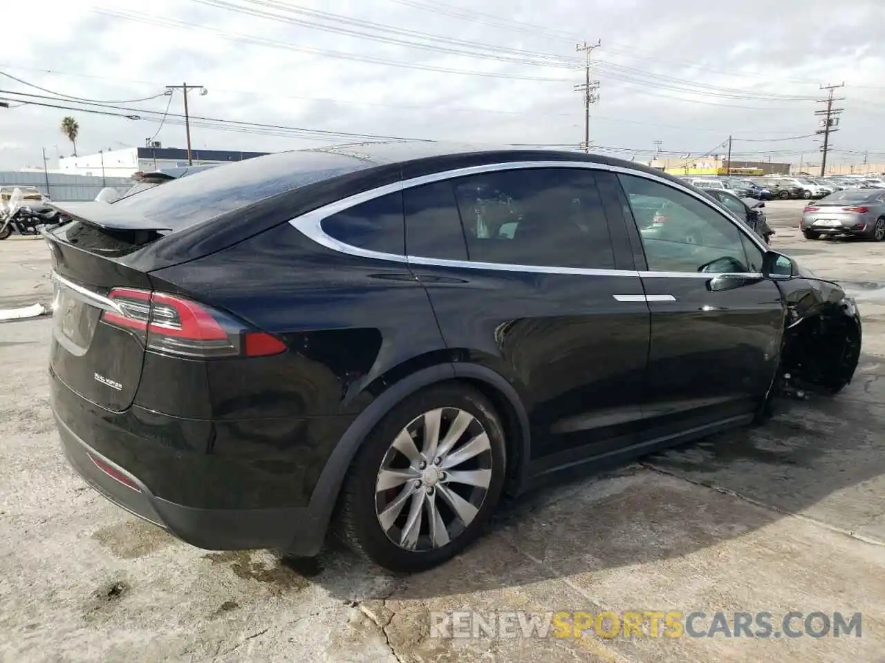 3 Фотография поврежденного автомобиля 5YJXCAE49LF236286 TESLA MODEL X 2020