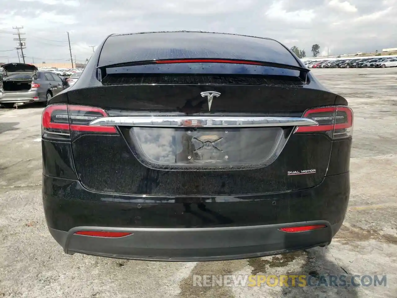 6 Фотография поврежденного автомобиля 5YJXCAE49LF236286 TESLA MODEL X 2020