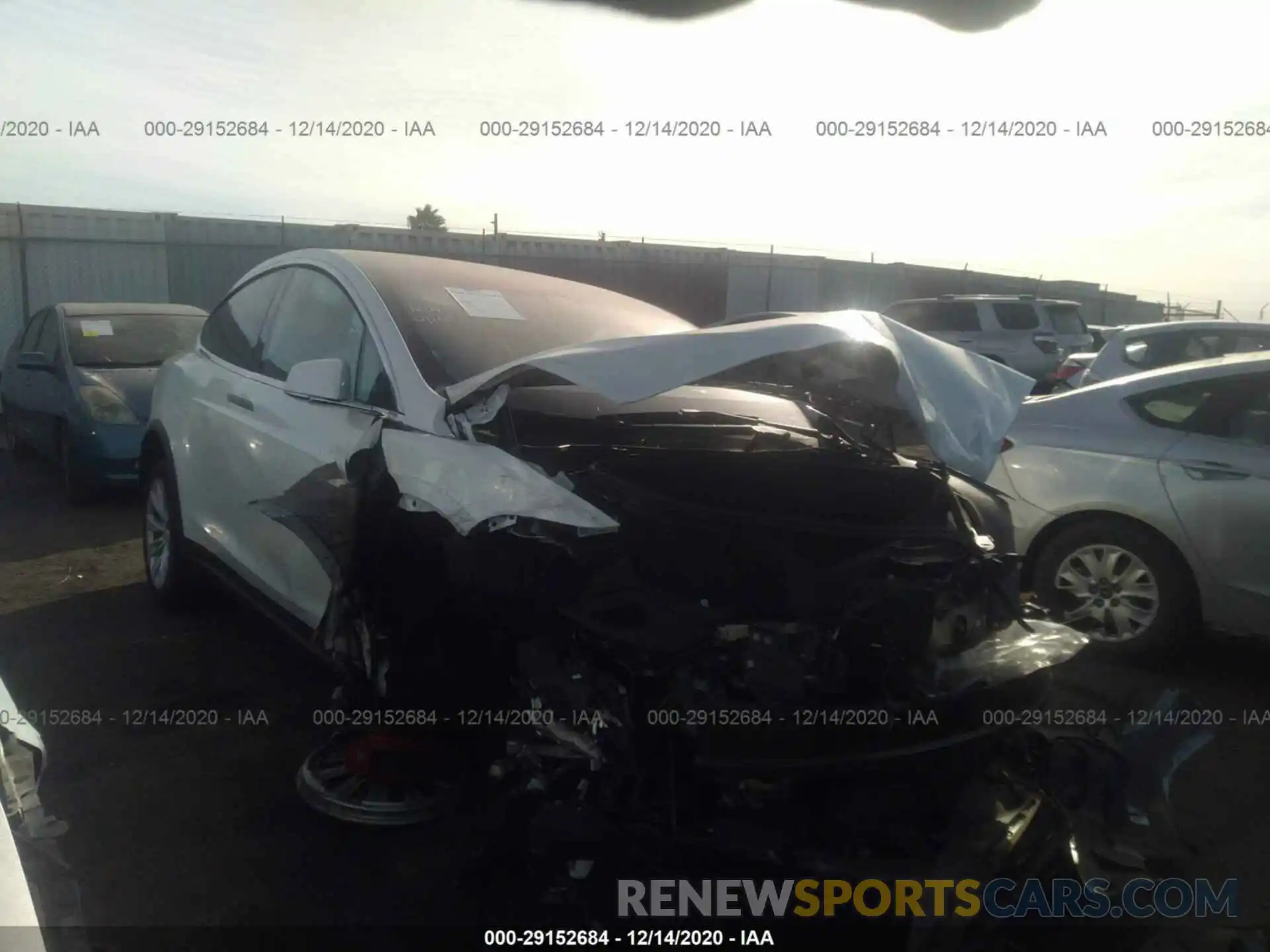 1 Photograph of a damaged car 5YJXCAE49LF249359 TESLA MODEL X 2020