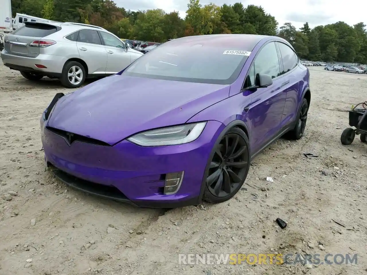 2 Фотография поврежденного автомобиля 5YJXCBE20LF250498 TESLA MODEL X 2020