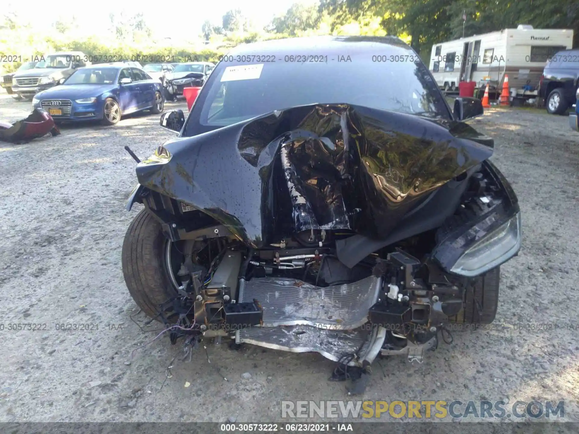 6 Photograph of a damaged car 5YJXCBE20LF296316 TESLA MODEL X 2020