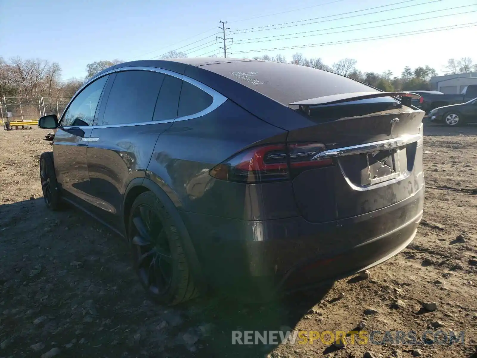 3 Фотография поврежденного автомобиля 5YJXCBE20LF299149 TESLA MODEL X 2020