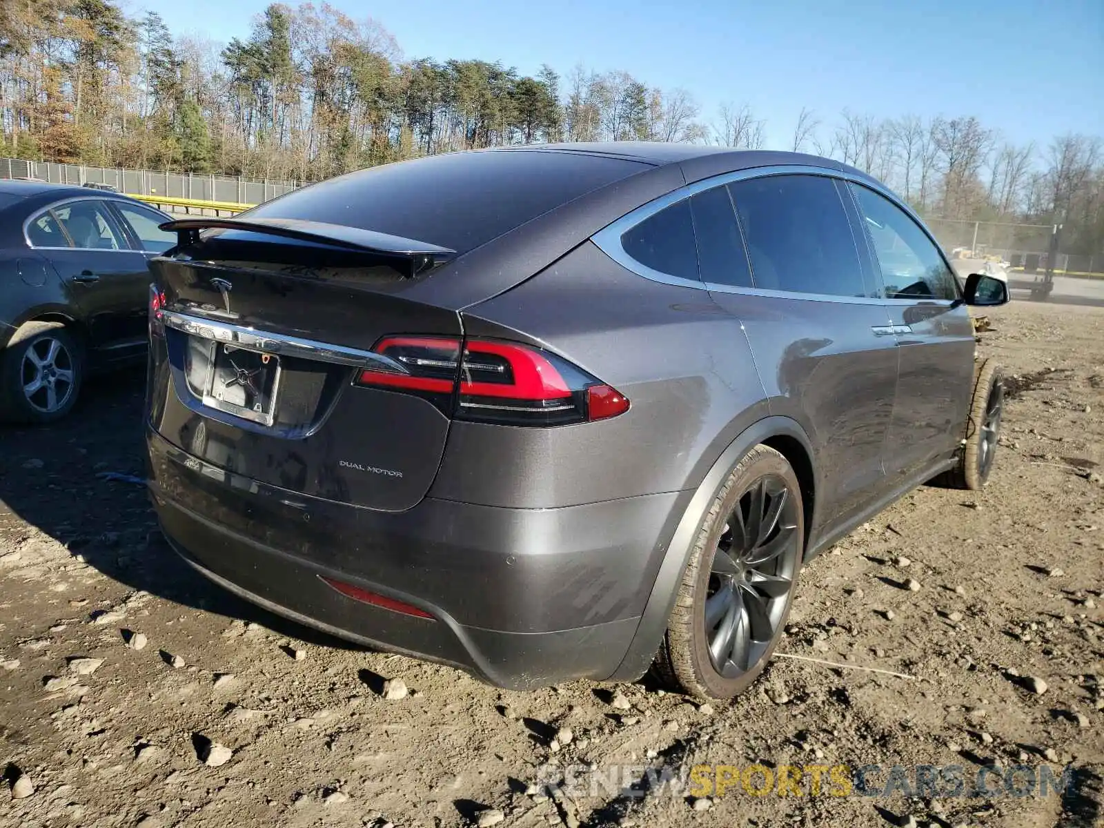 4 Фотография поврежденного автомобиля 5YJXCBE20LF299149 TESLA MODEL X 2020