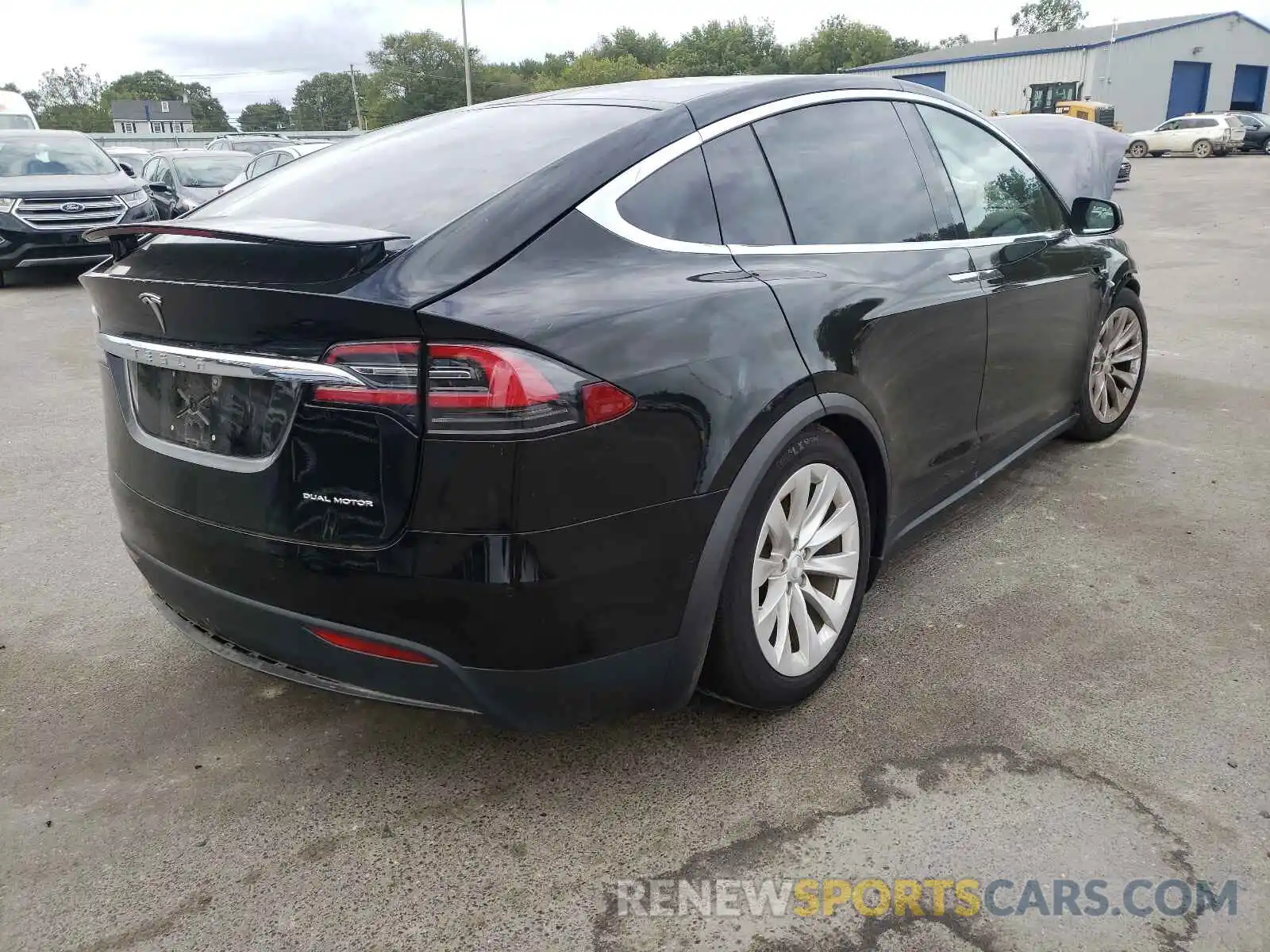 4 Фотография поврежденного автомобиля 5YJXCBE21LF239803 TESLA MODEL X 2020