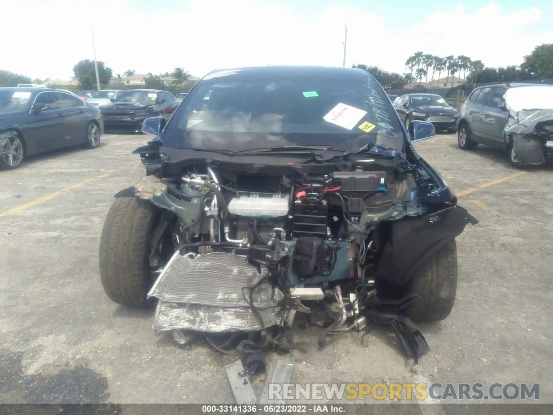 6 Photograph of a damaged car 5YJXCBE21LF300678 TESLA MODEL X 2020