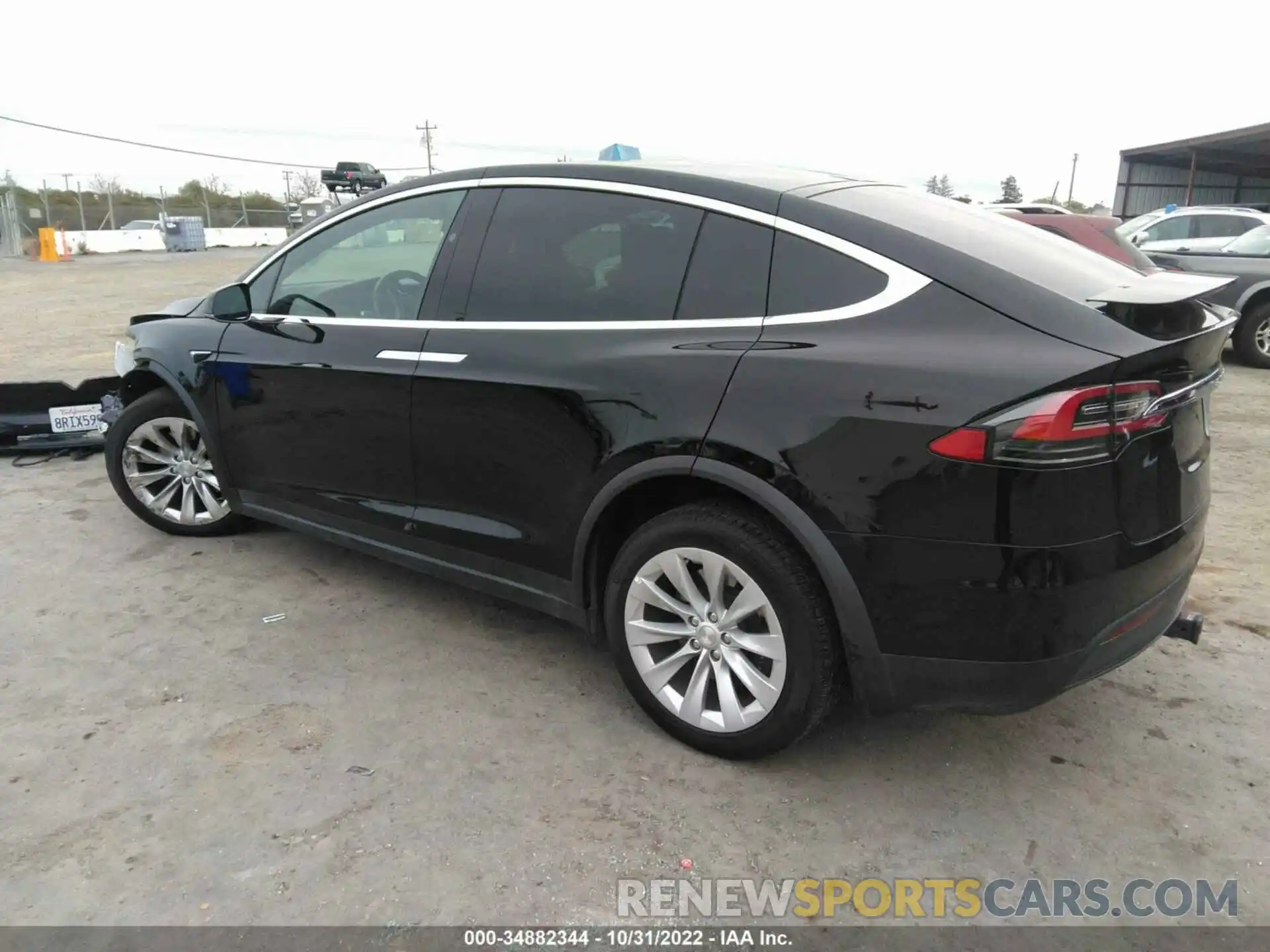 3 Photograph of a damaged car 5YJXCBE22LF282126 TESLA MODEL X 2020