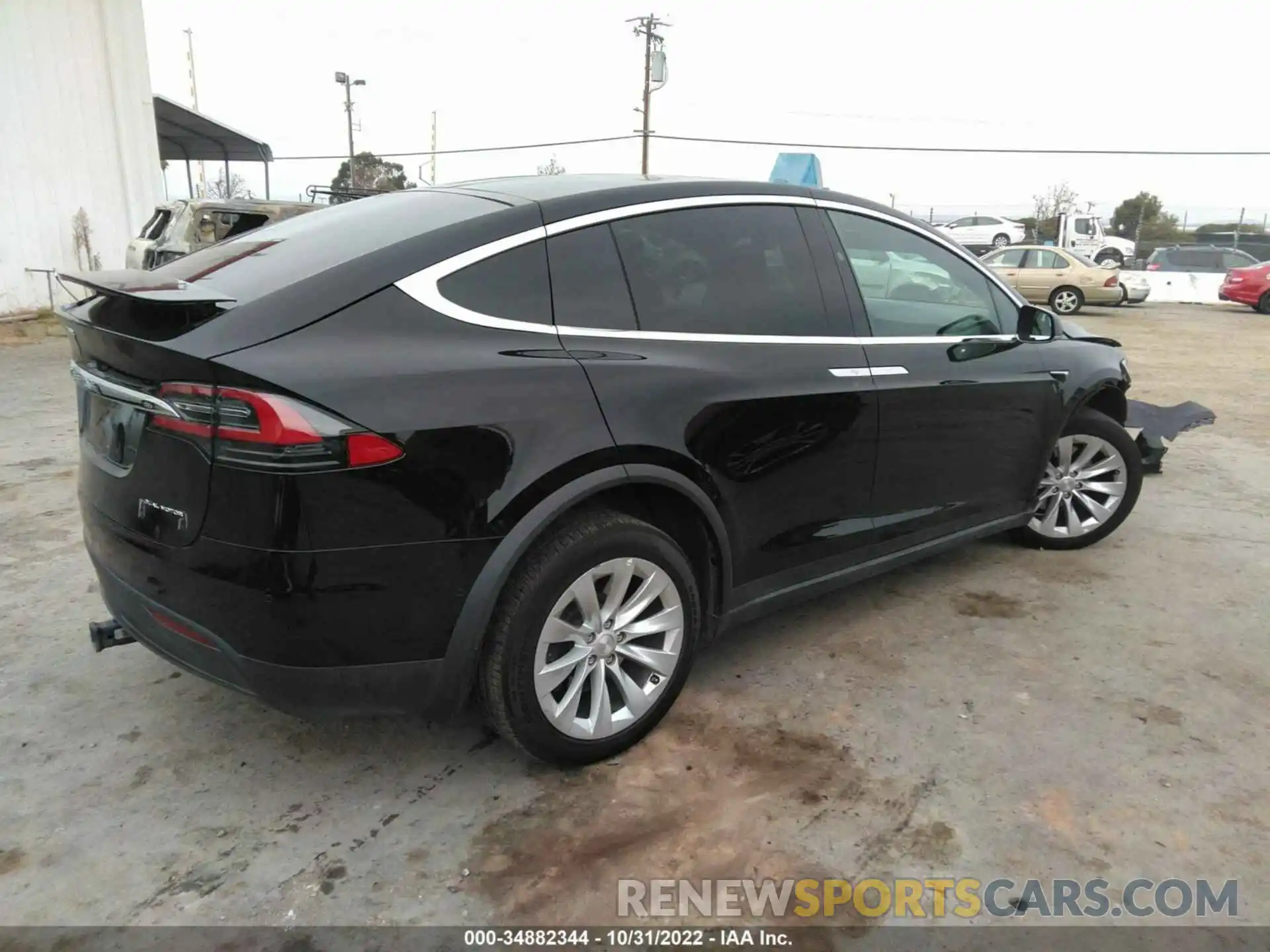 4 Photograph of a damaged car 5YJXCBE22LF282126 TESLA MODEL X 2020