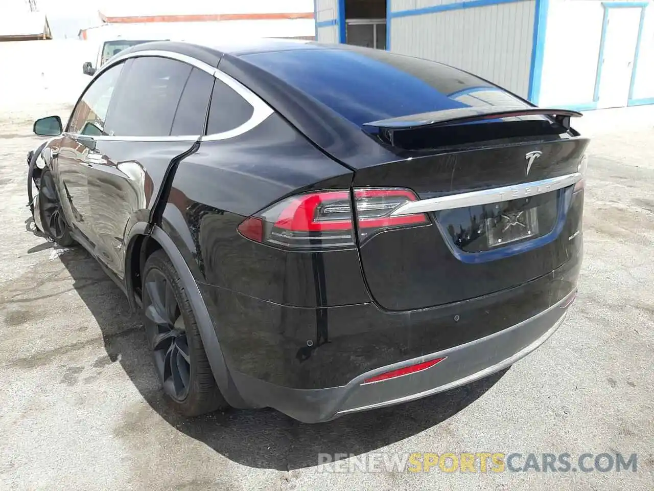 3 Photograph of a damaged car 5YJXCBE22LF303900 TESLA MODEL X 2020