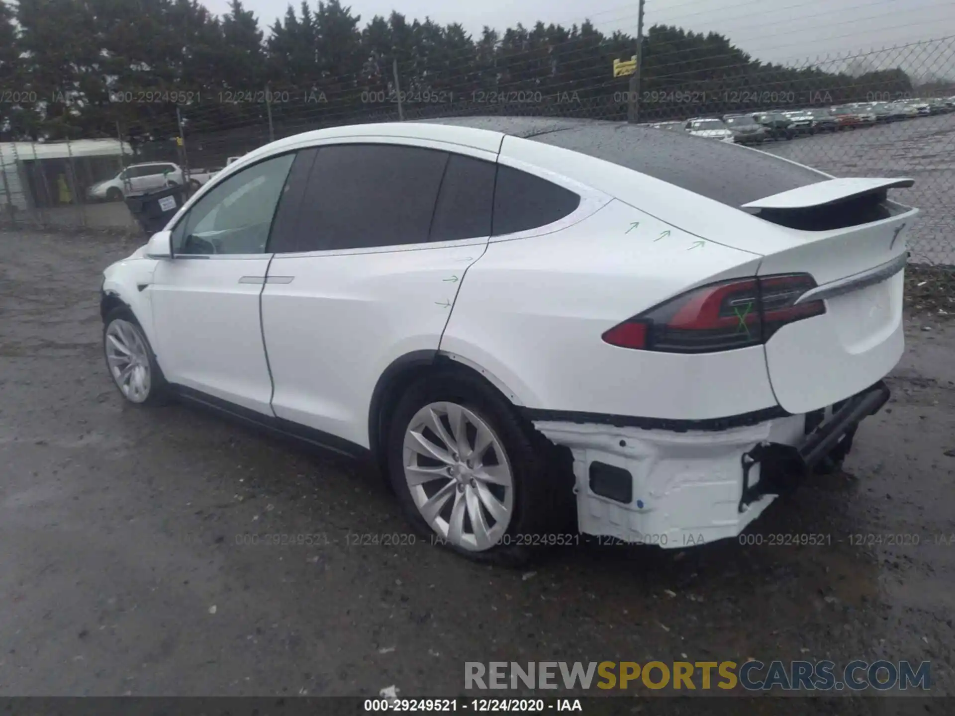 3 Photograph of a damaged car 5YJXCBE23LF231606 TESLA MODEL X 2020