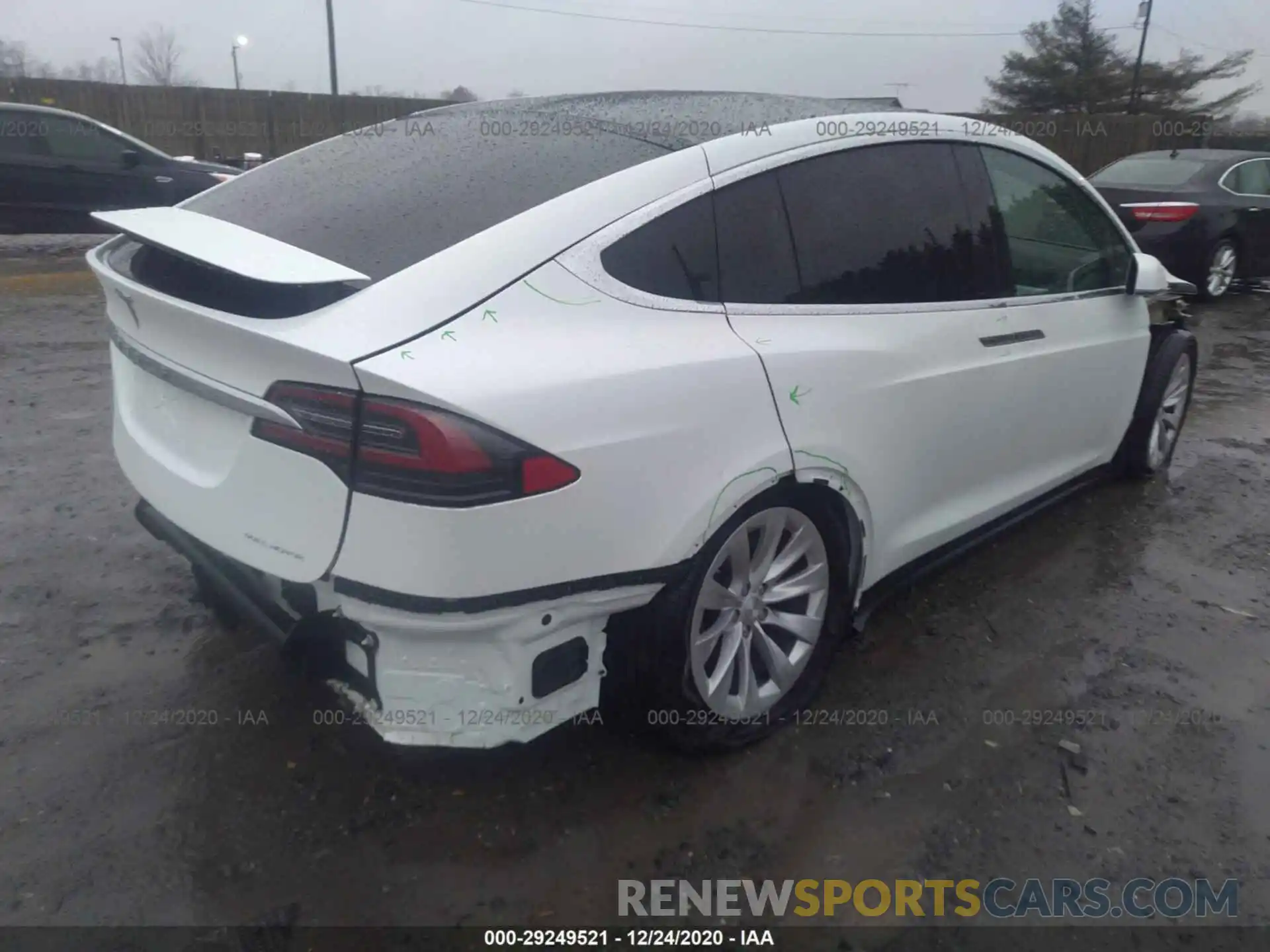 4 Photograph of a damaged car 5YJXCBE23LF231606 TESLA MODEL X 2020