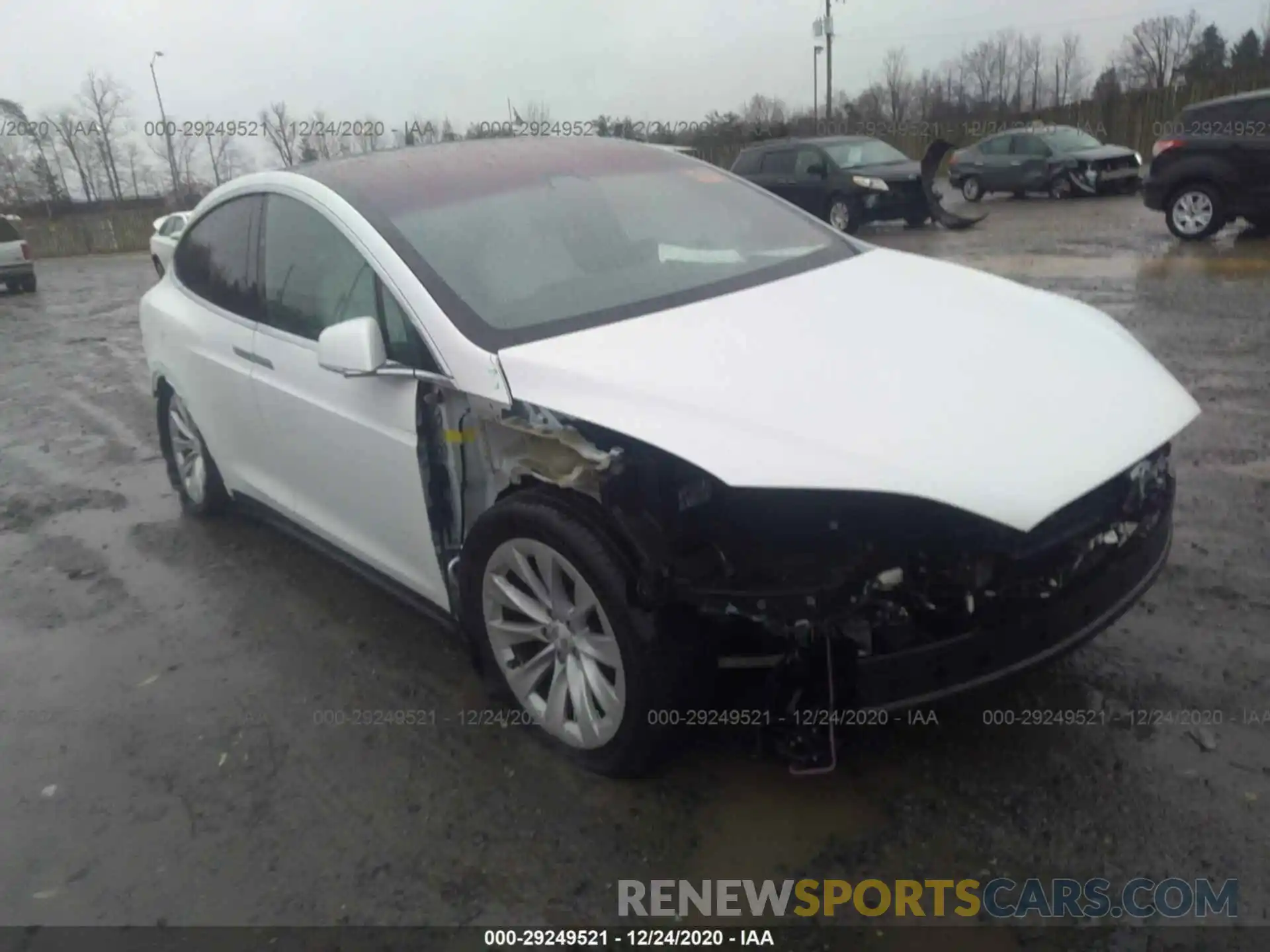 6 Фотография поврежденного автомобиля 5YJXCBE23LF231606 TESLA MODEL X 2020