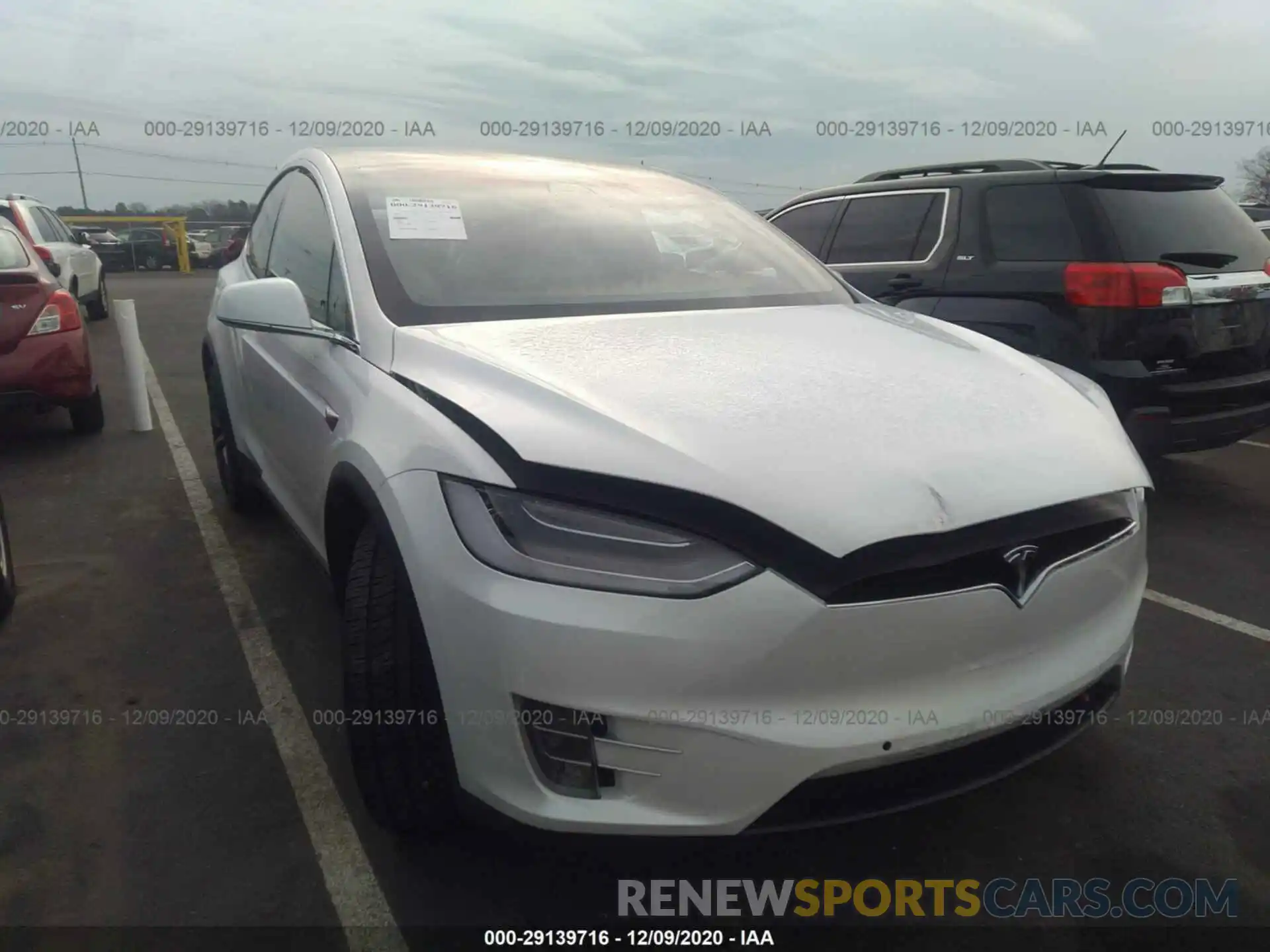 1 Фотография поврежденного автомобиля 5YJXCBE23LF298528 TESLA MODEL X 2020