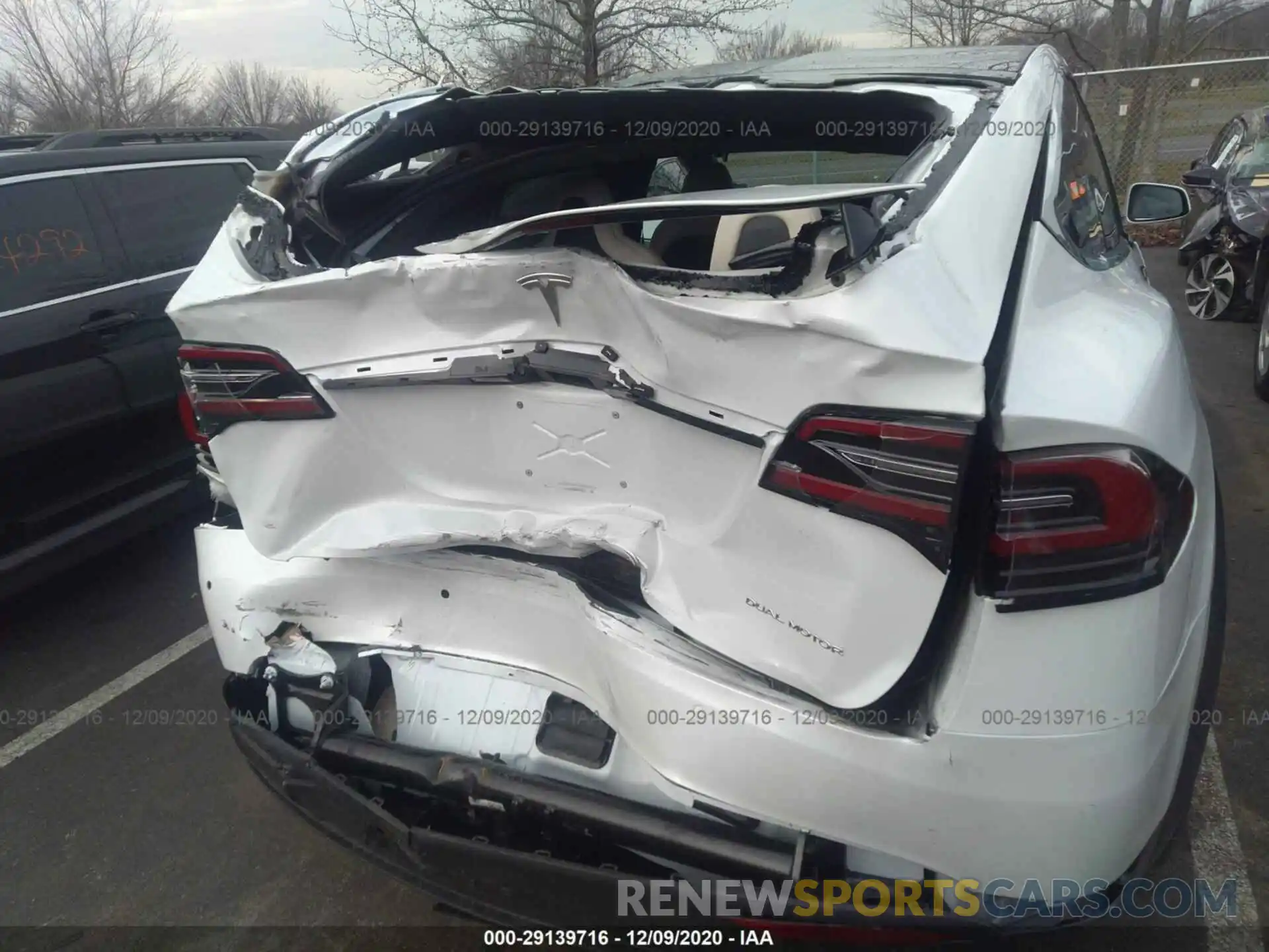 6 Photograph of a damaged car 5YJXCBE23LF298528 TESLA MODEL X 2020