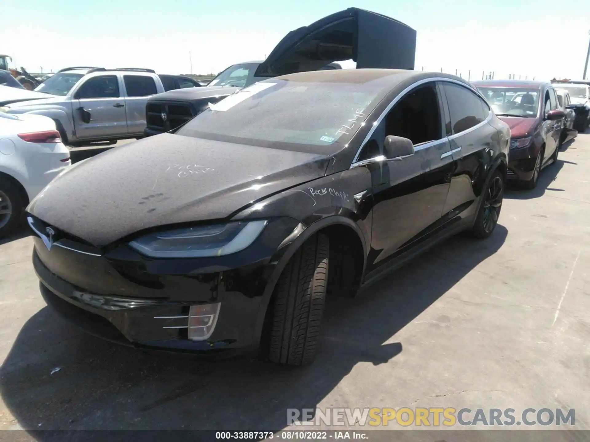 2 Фотография поврежденного автомобиля 5YJXCBE24LF218007 TESLA MODEL X 2020