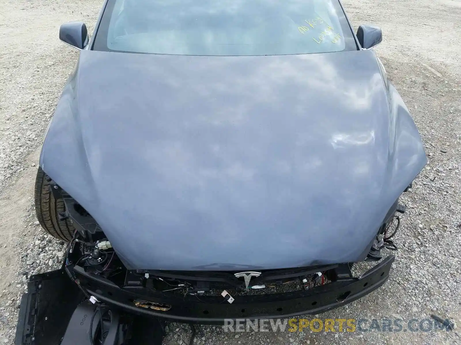 7 Photograph of a damaged car 5YJXCBE24LF242355 TESLA MODEL X 2020