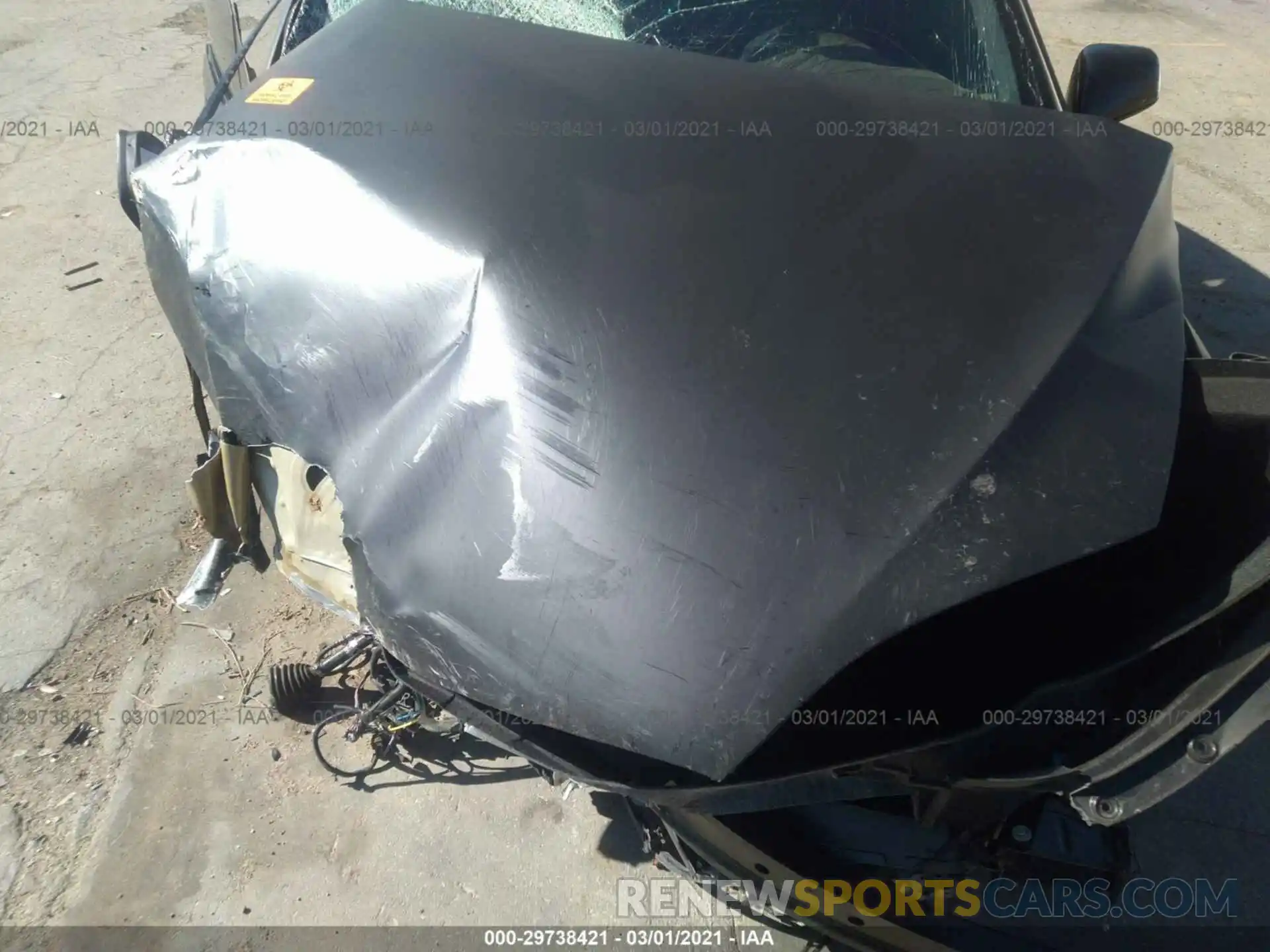 10 Photograph of a damaged car 5YJXCBE24LF261519 TESLA MODEL X 2020