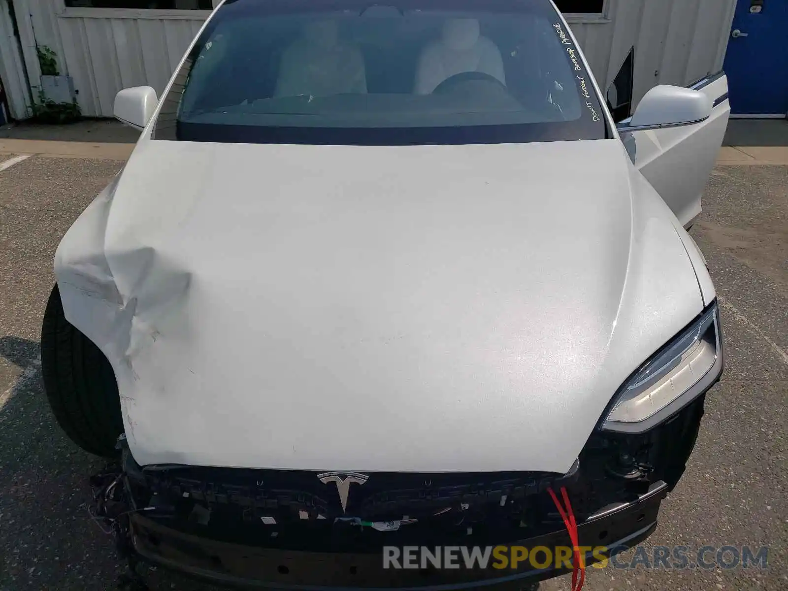 7 Photograph of a damaged car 5YJXCBE24LF263898 TESLA MODEL X 2020