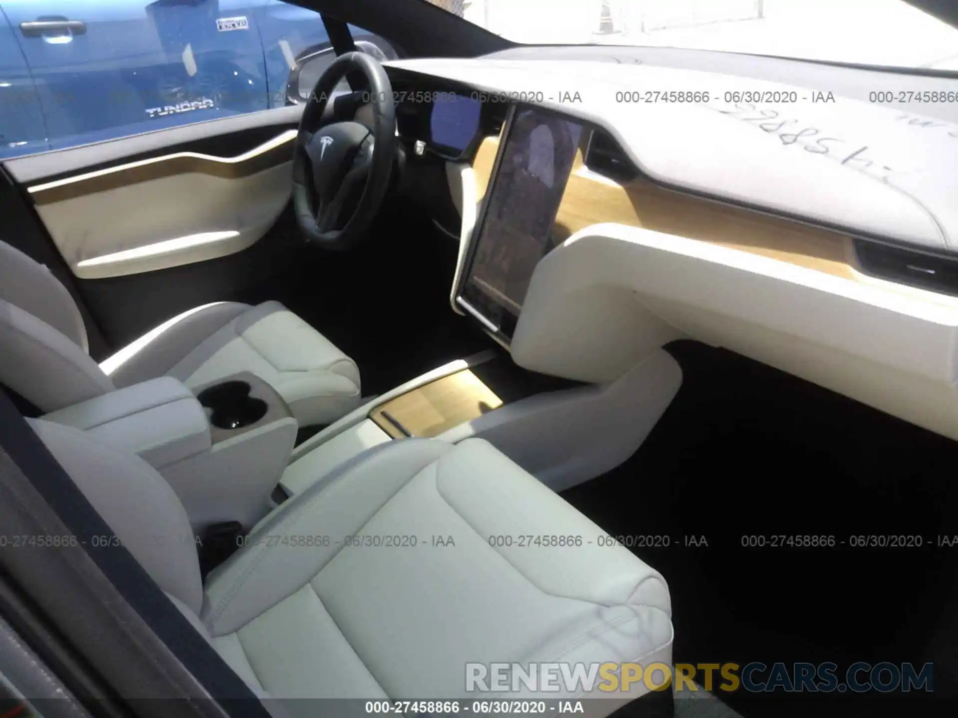 5 Photograph of a damaged car 5YJXCBE25LF217562 TESLA MODEL X 2020