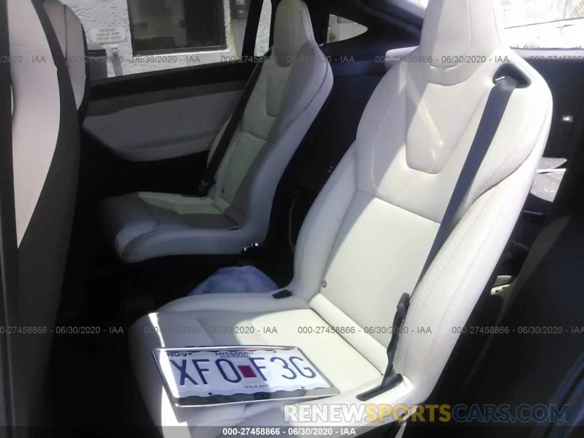 8 Photograph of a damaged car 5YJXCBE25LF217562 TESLA MODEL X 2020