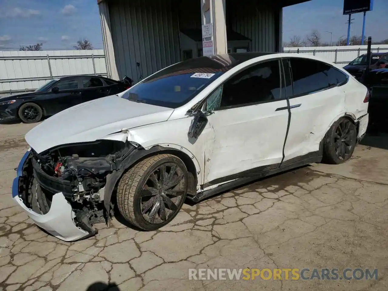 1 Фотография поврежденного автомобиля 5YJXCBE25LF234216 TESLA MODEL X 2020